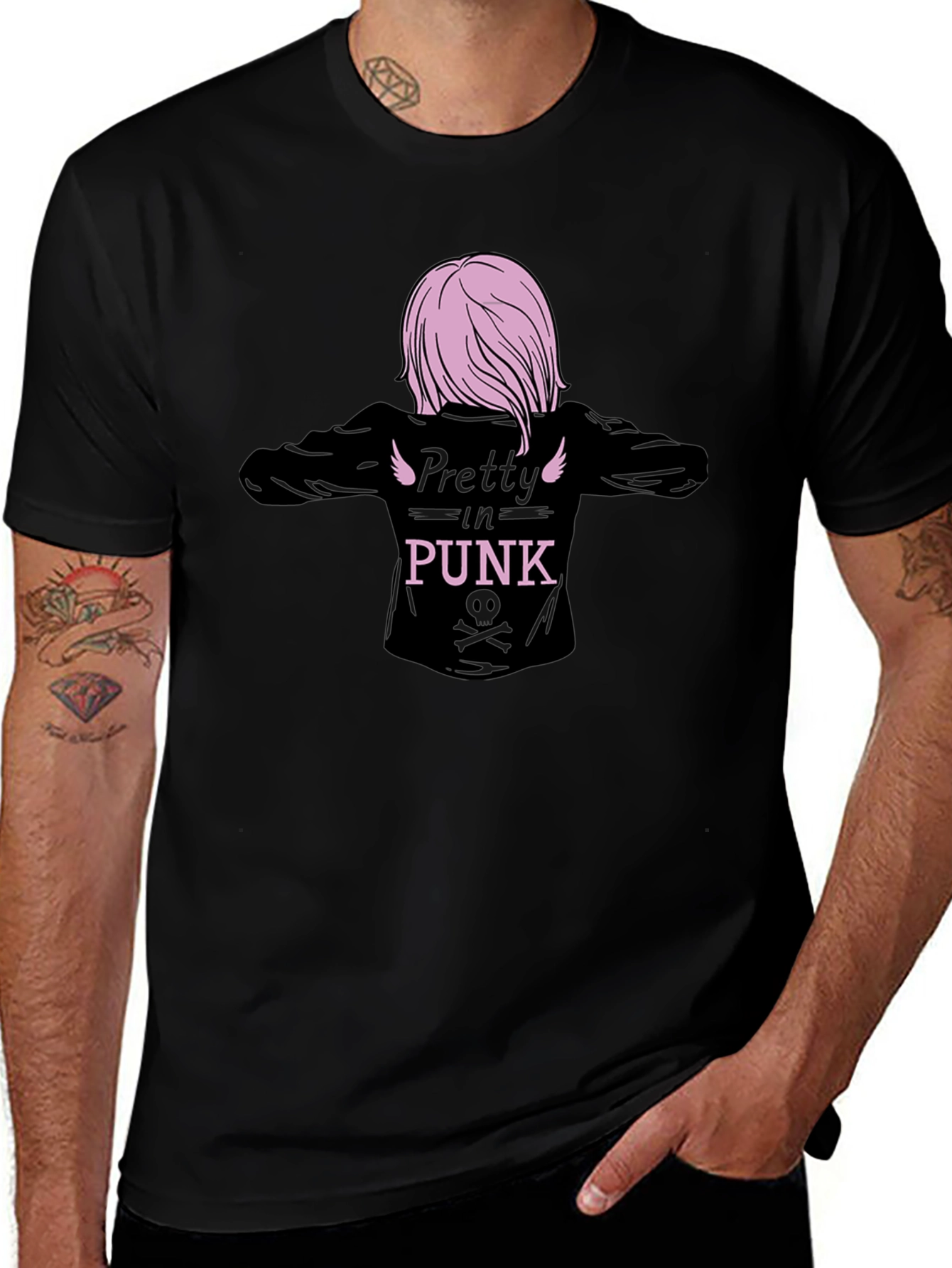 Variant 10 of Pretty in Punk Graphic T-Shirt