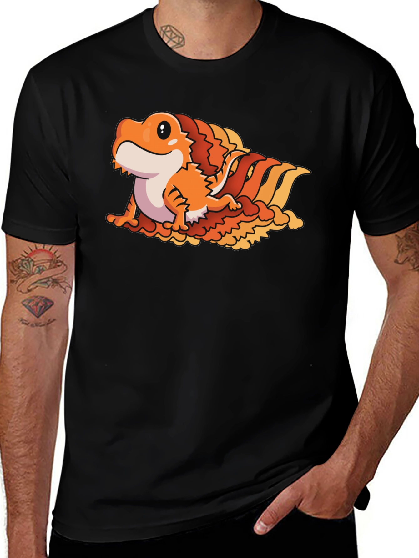 Variant 18 of Cool Bearded Dragon Graphic T-Shirt