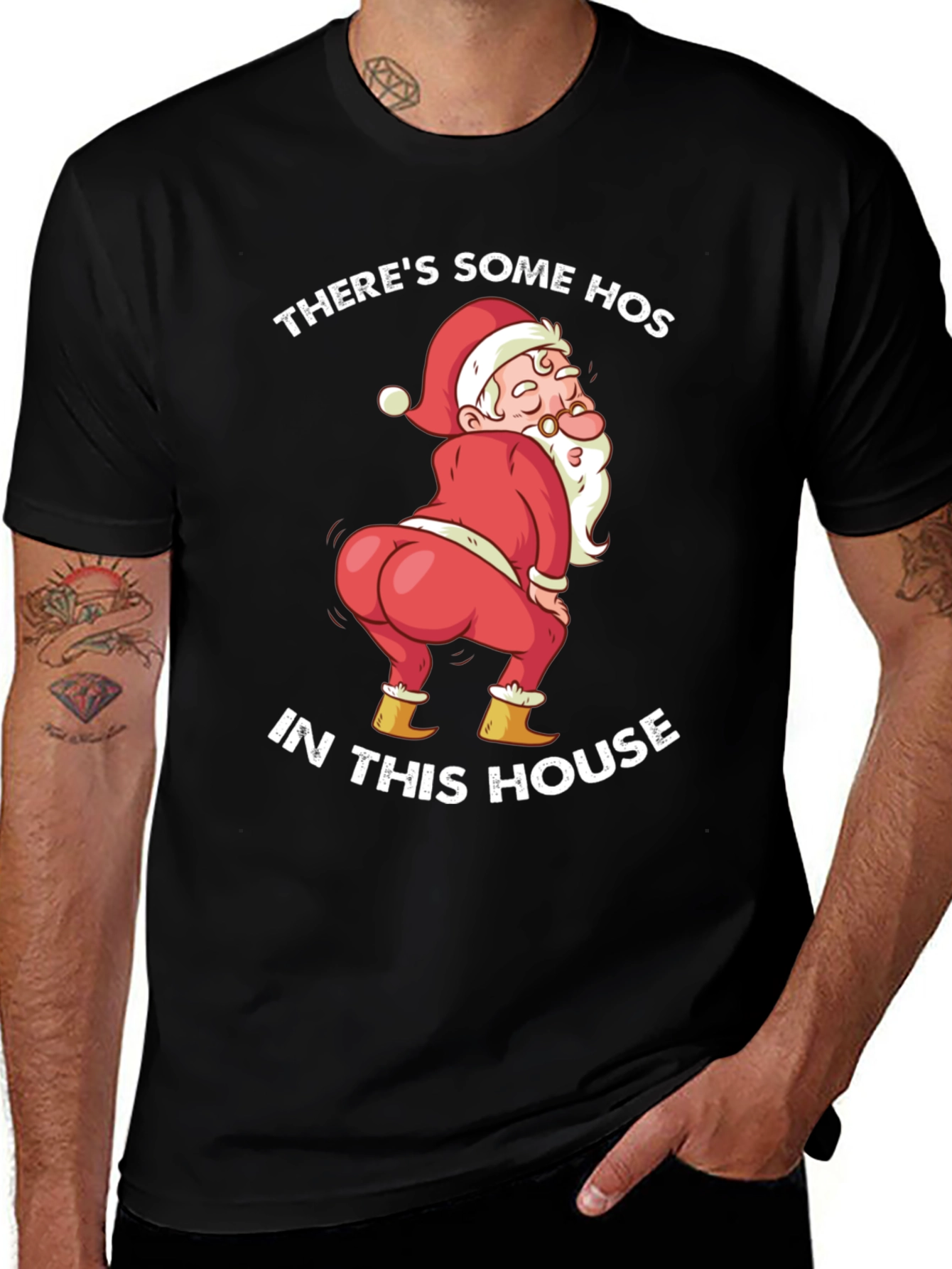 Funny Santa Twerk T-Shirt