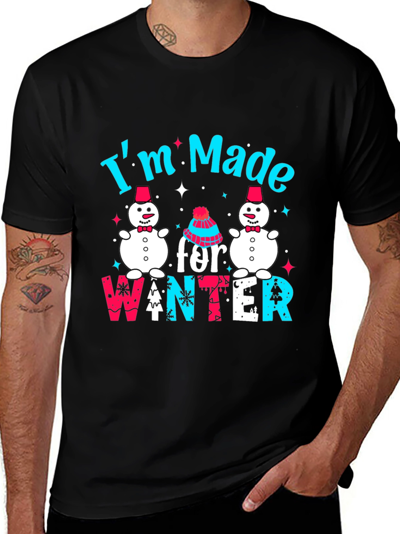 Variant 11 of I'm Made for Winter Graphic Tee