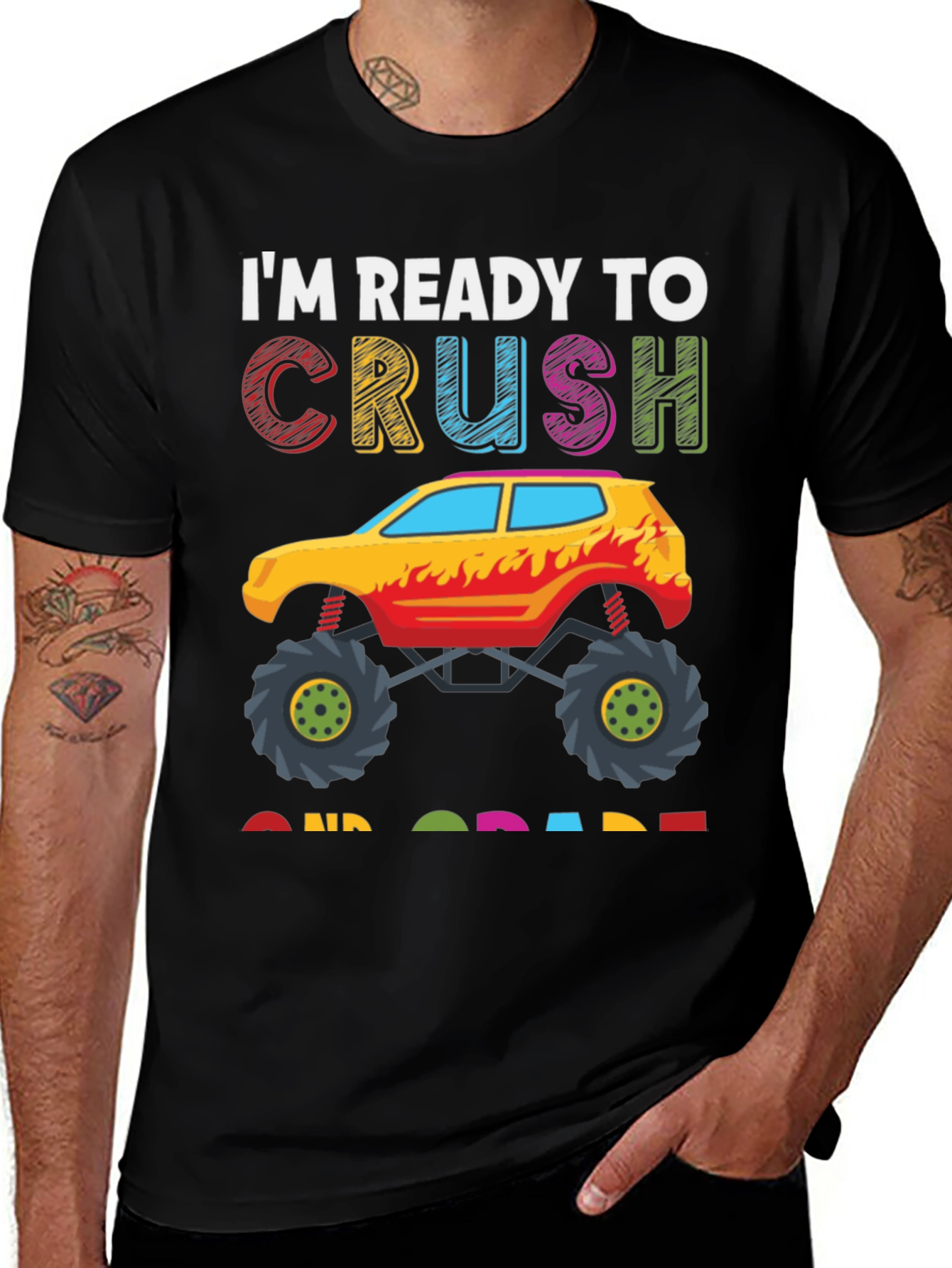 Variant 10 of Ready to Crush Grade School T-Shirt