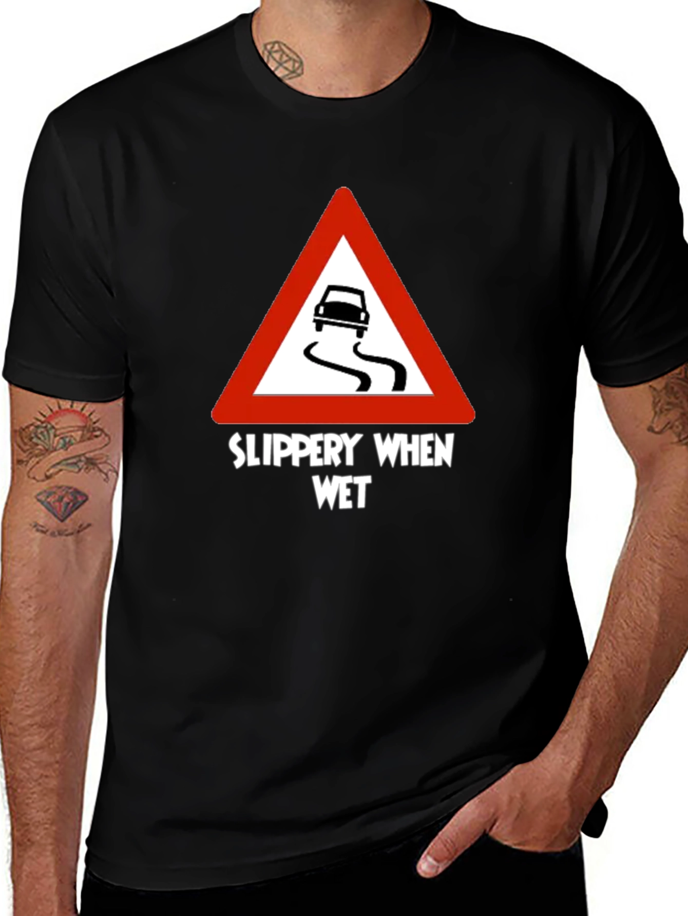 Slippery When Wet Graphic Tee