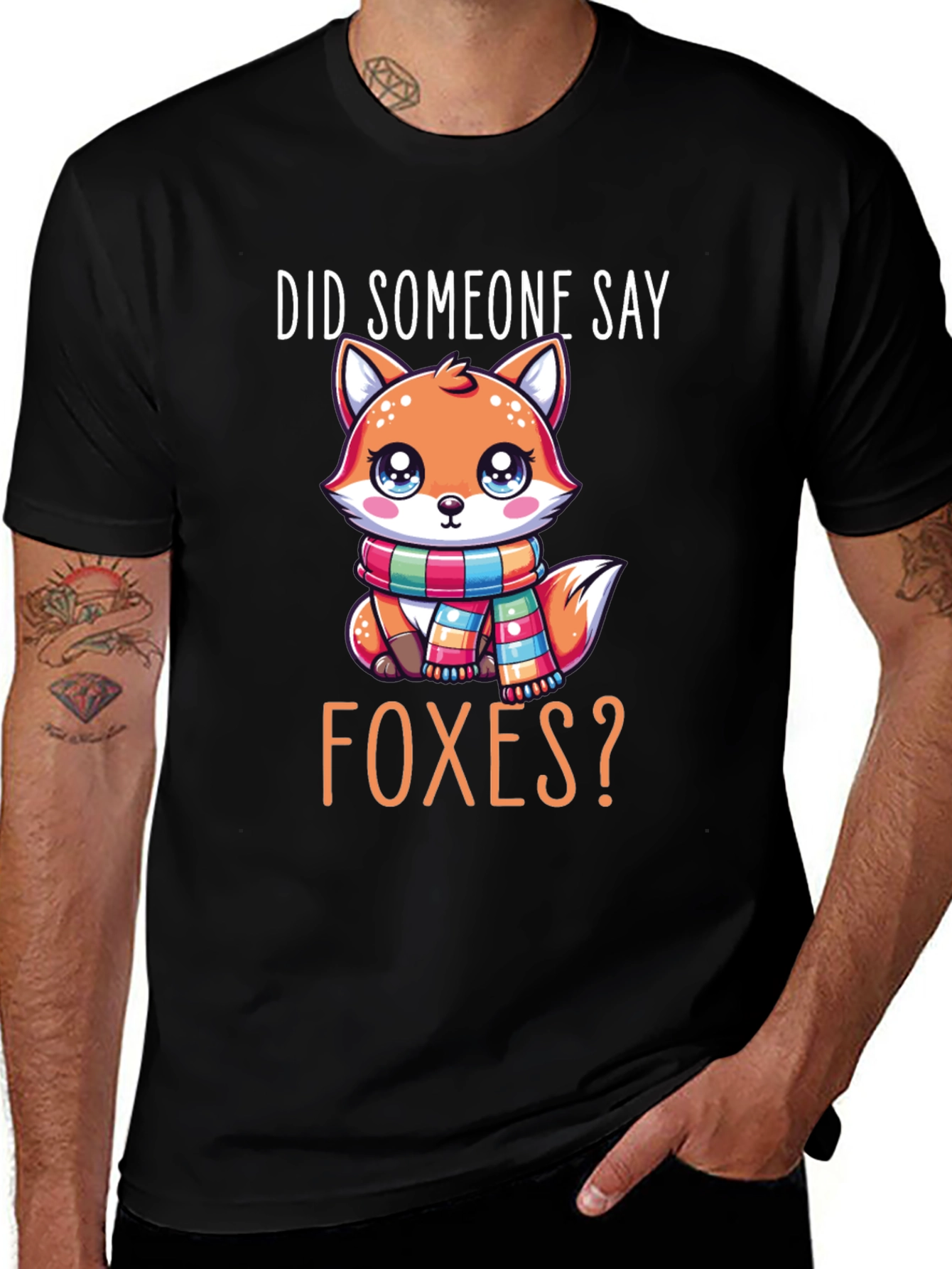 Variant 5 of Cute Fox T-Shirt - Did Someone Say Foxes?