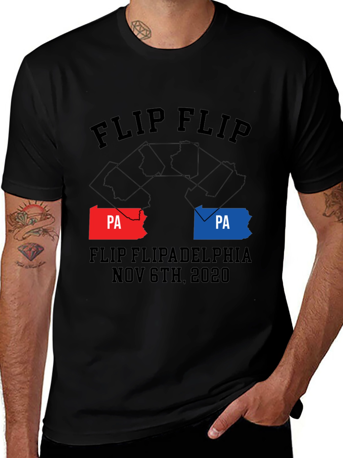 Flip Flipadellphia Pennsylvania T-Shirt