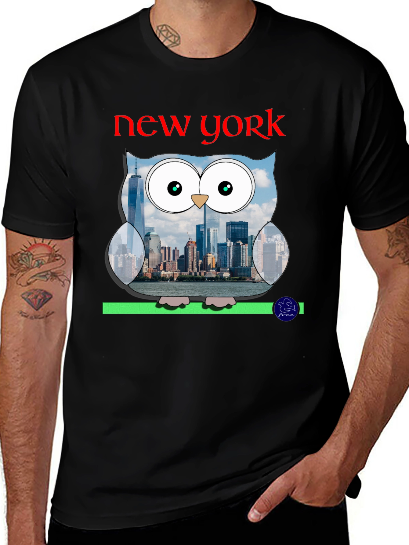 New York City Owl T-Shirt