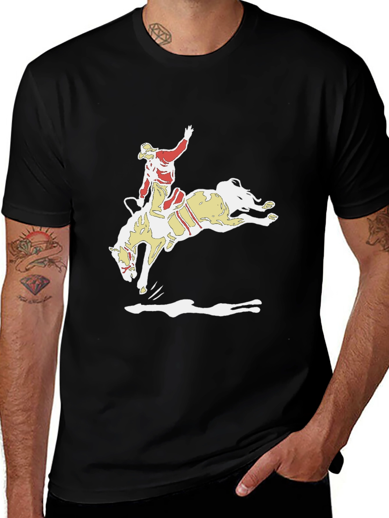 Cowboy Rodeo Graphic T-Shirt