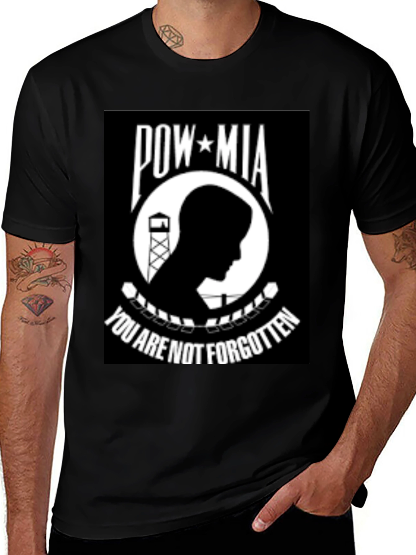 POW MIA 'You Are Not Forgotten' T-Shirt