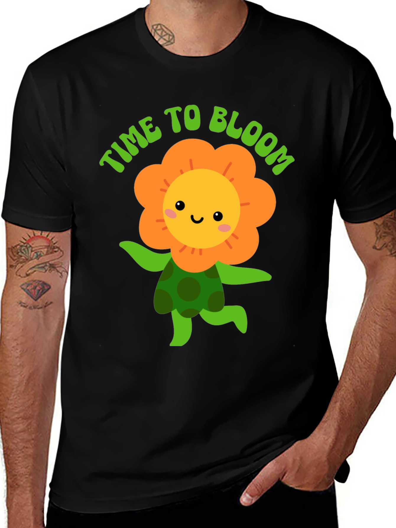 Variant 28 of Time to Bloom Graphic T-Shirt