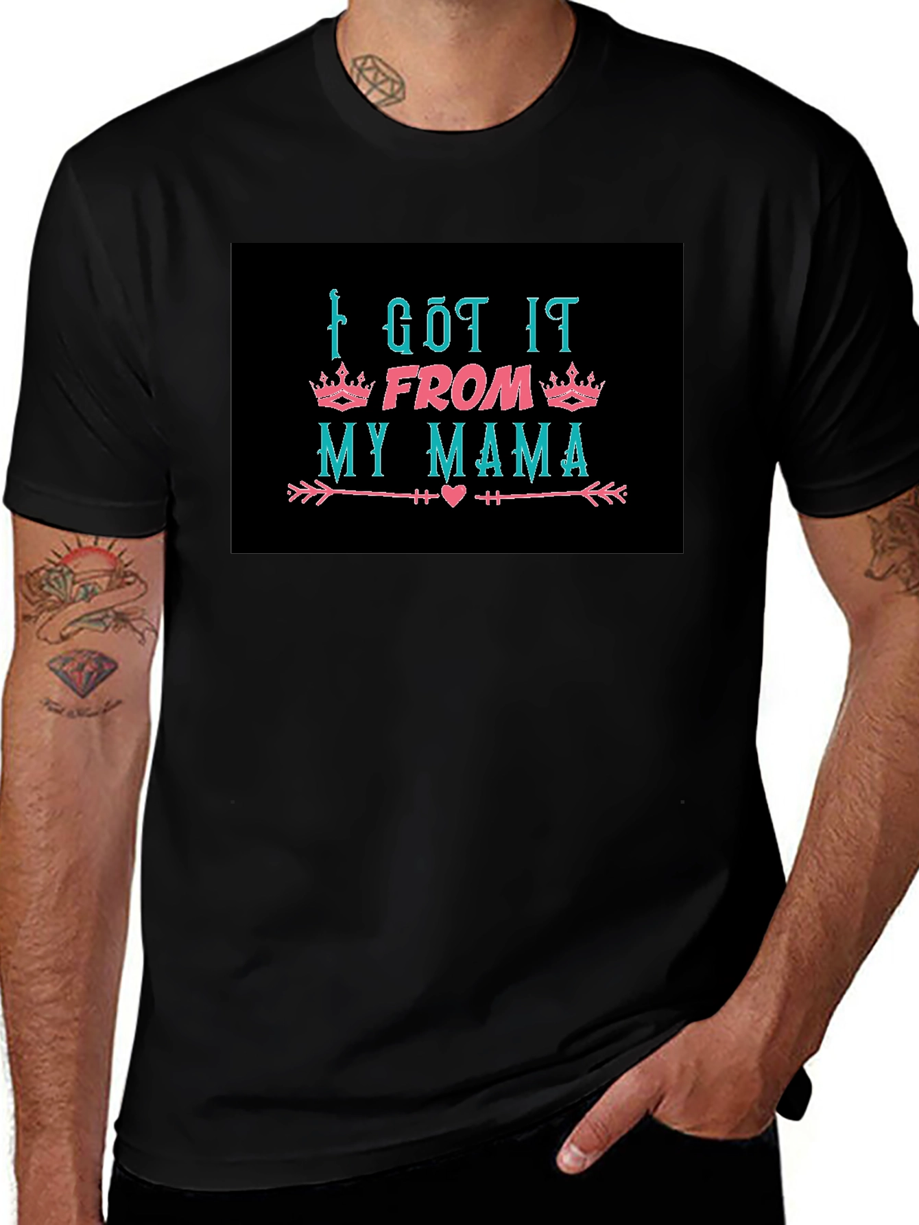 Variant 17 of I Got It From My Mama Graphic Tee