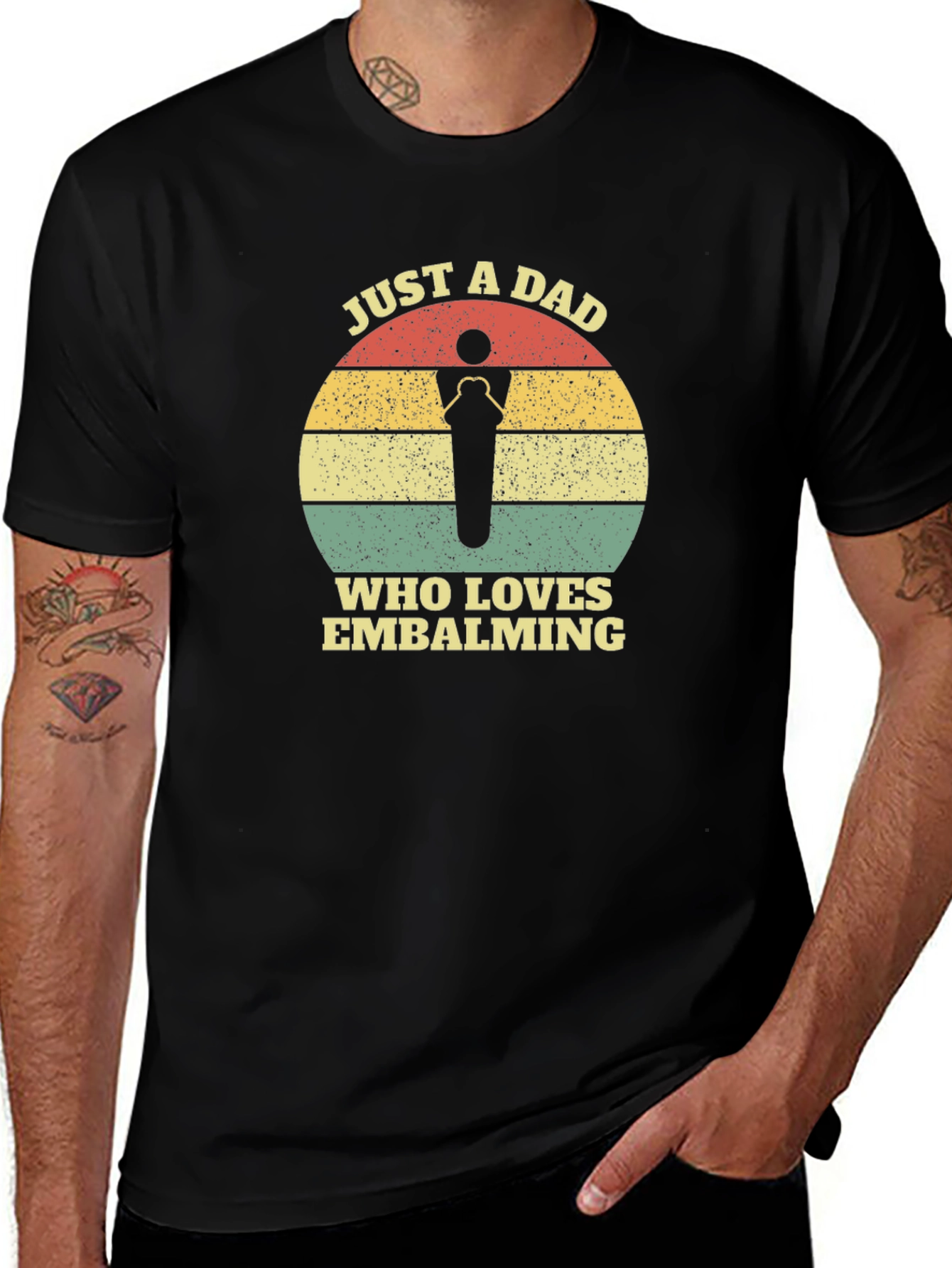 Variant 22 of Just a Dad Who Loves Embalming T-Shirt
