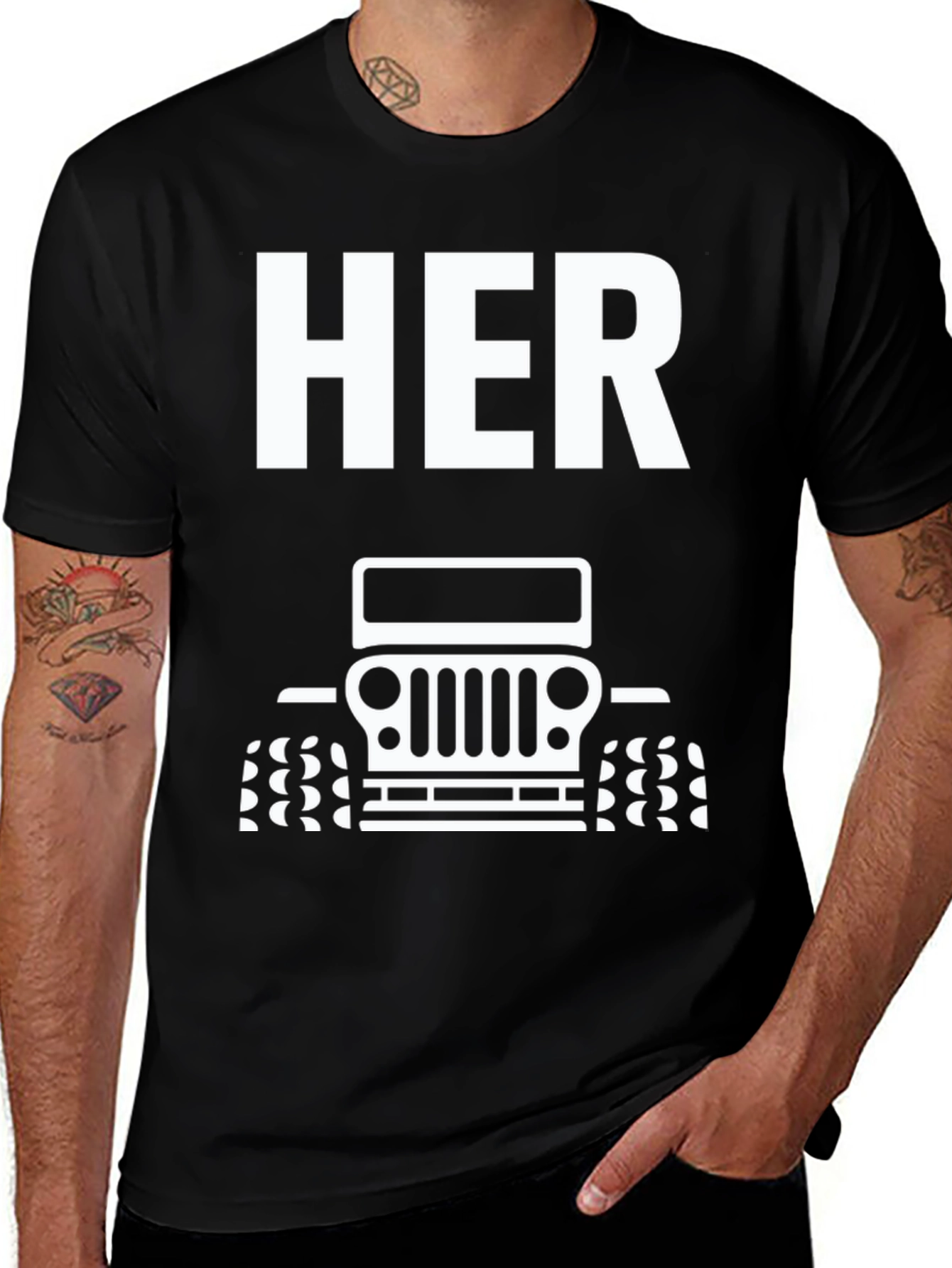 Her Jeep T-Shirt - Off Road Adventure Tee