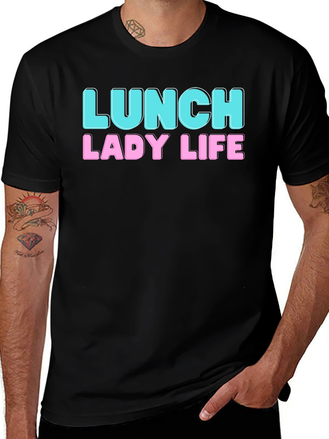 Variant 15 of Lunch Lady Life T-Shirt
