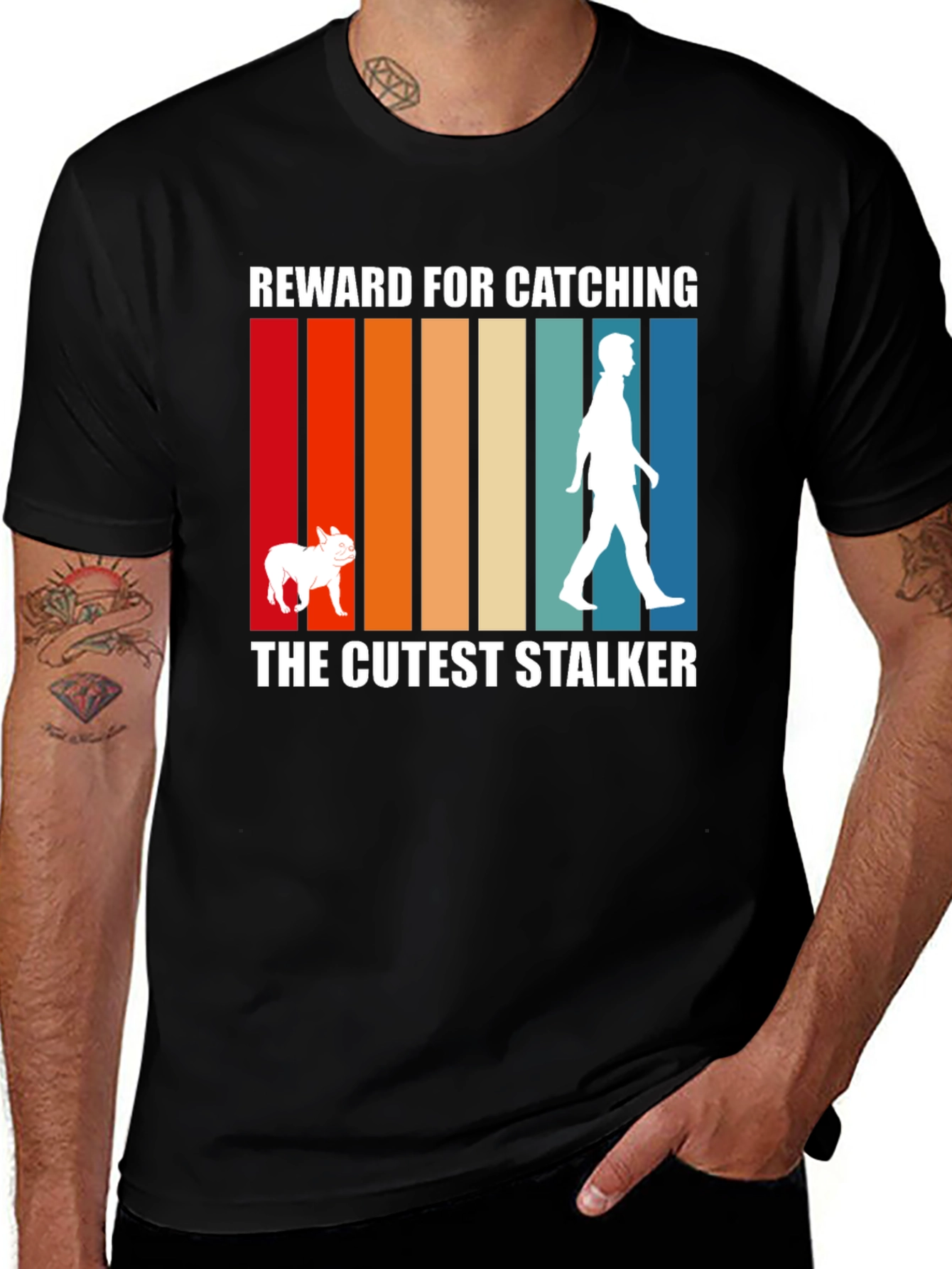 Variant 17 of Cute Stalker T-Shirt - Dog Lover Tee