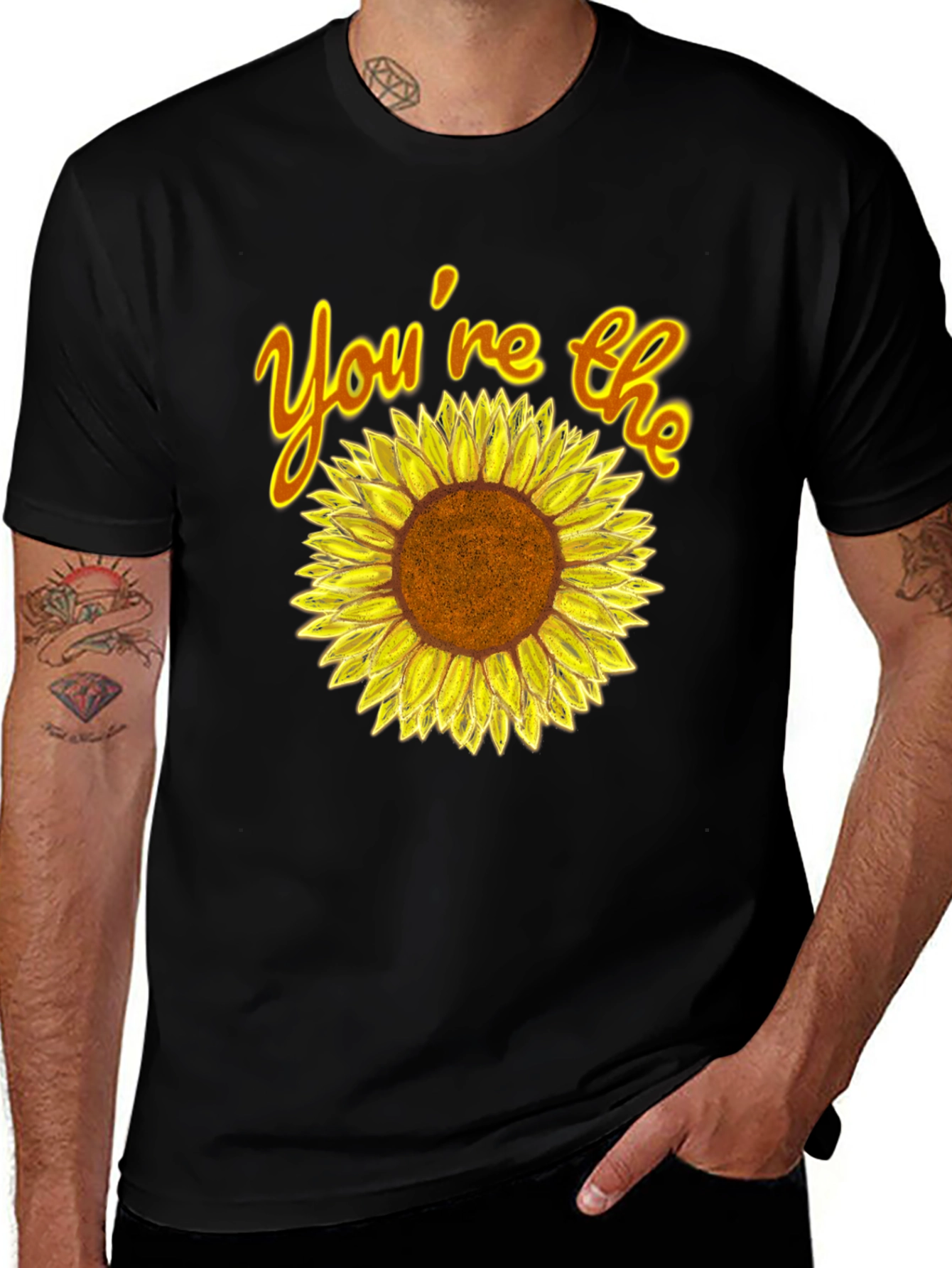 Variant 6 of You're the Sunflower Graphic T-Shirt