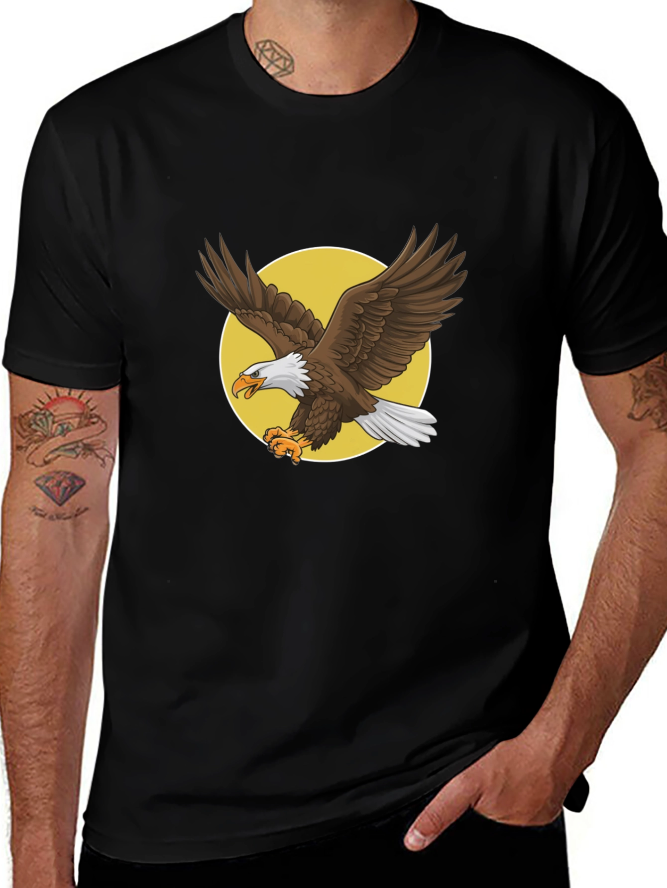 Variant 24 of Black Eagle Graphic Tee