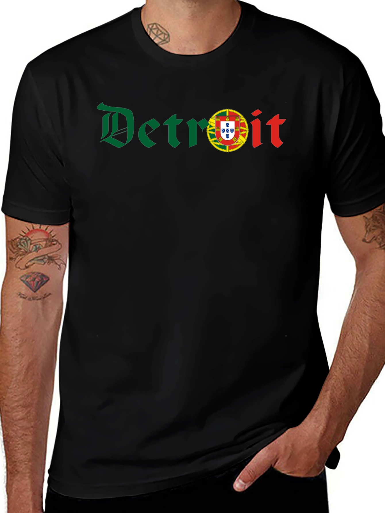 Detroit Portuguese Pride T-Shirt