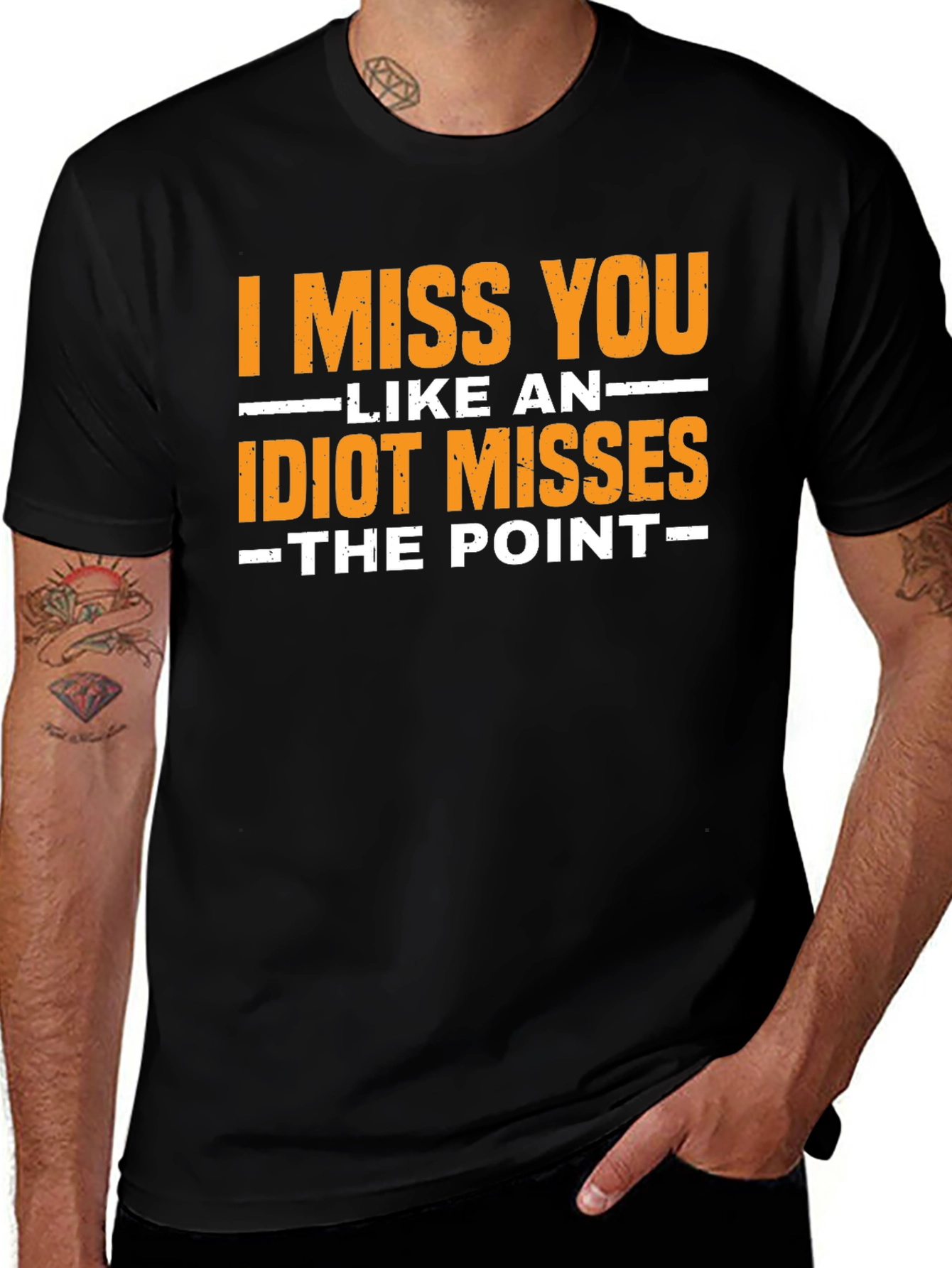 Variant 10 of I Miss You Like An Idiot T-Shirt