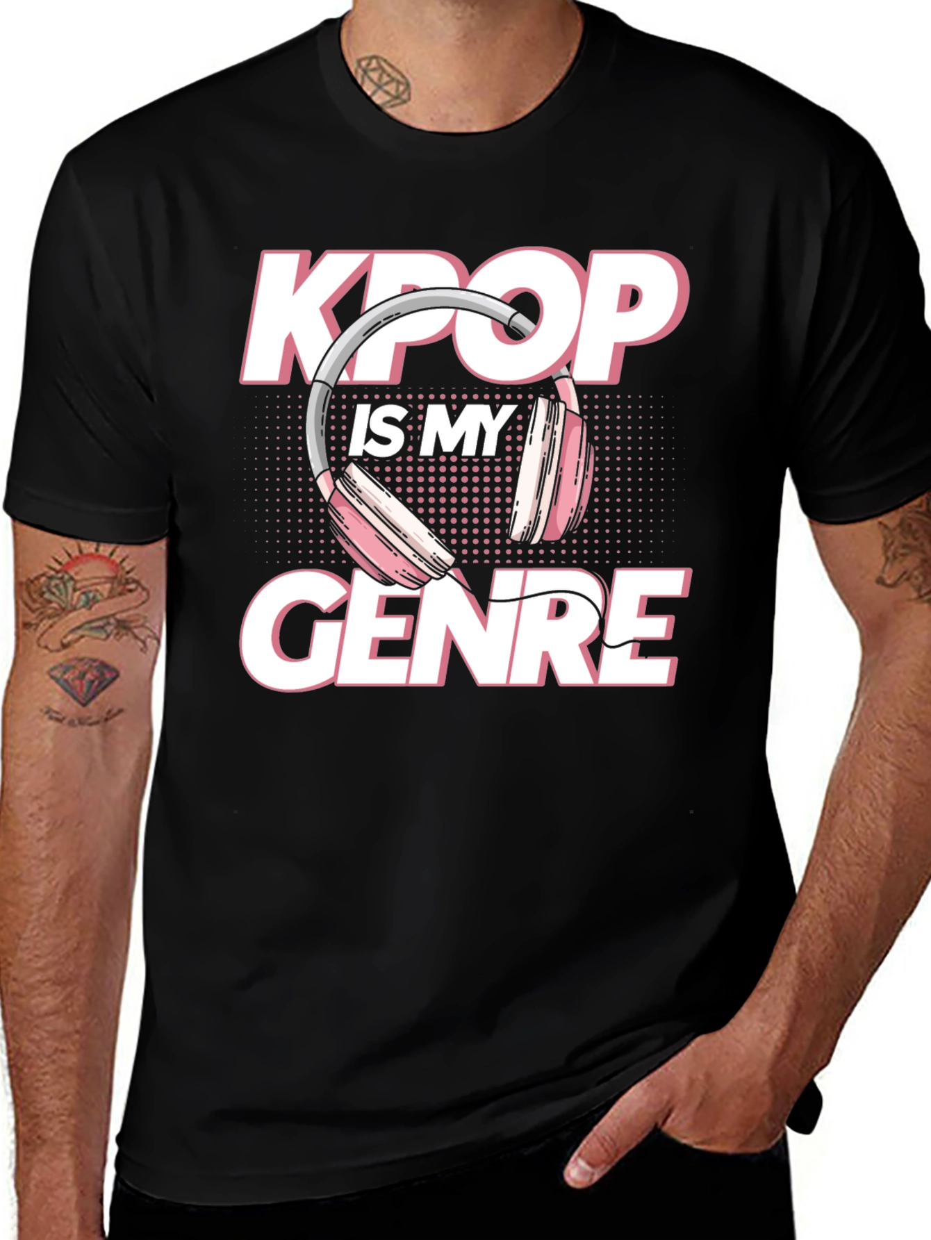KPOP Is My Genre Graphic T-Shirt