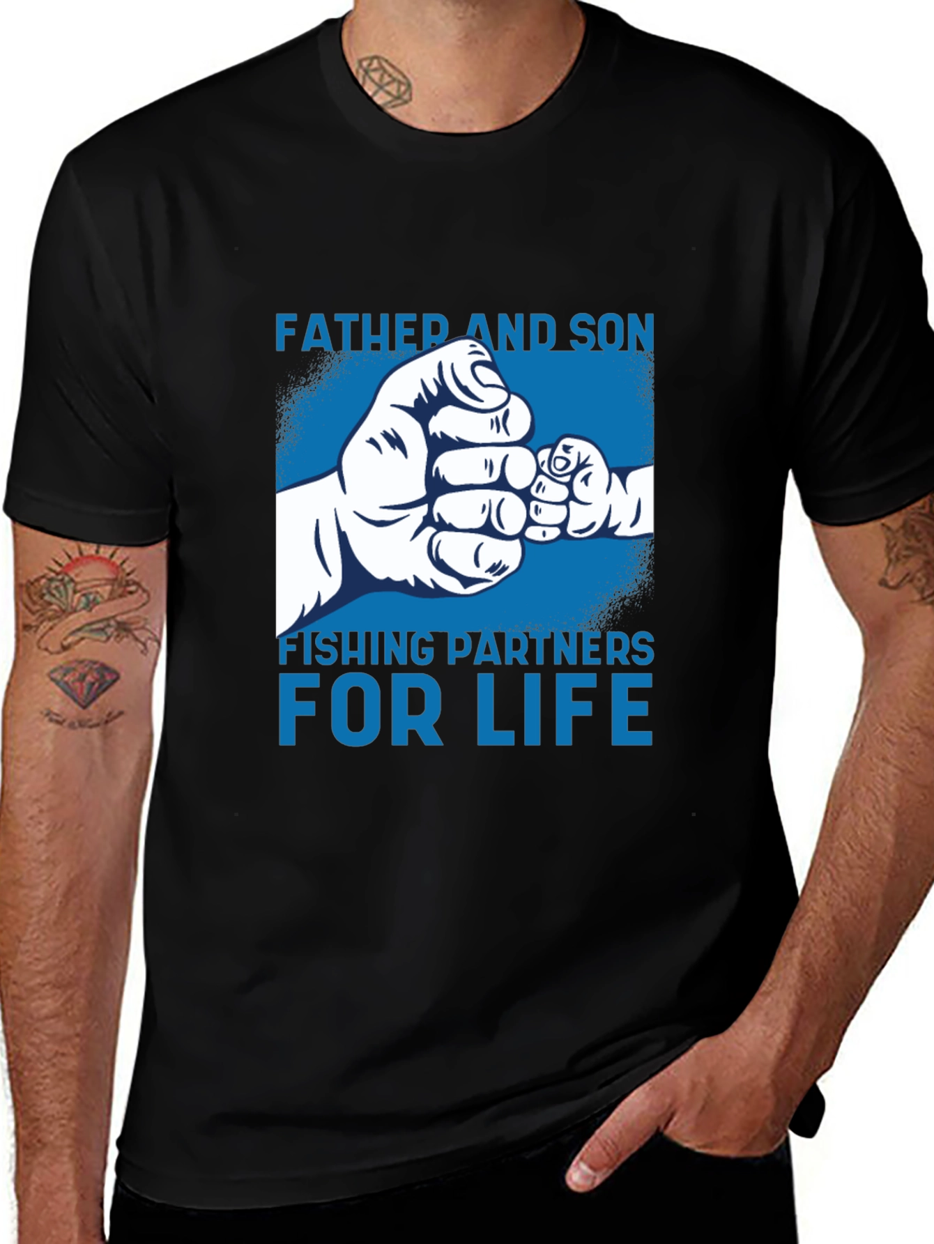 Variant 4 of Father and Son Fishing Partners T-Shirt