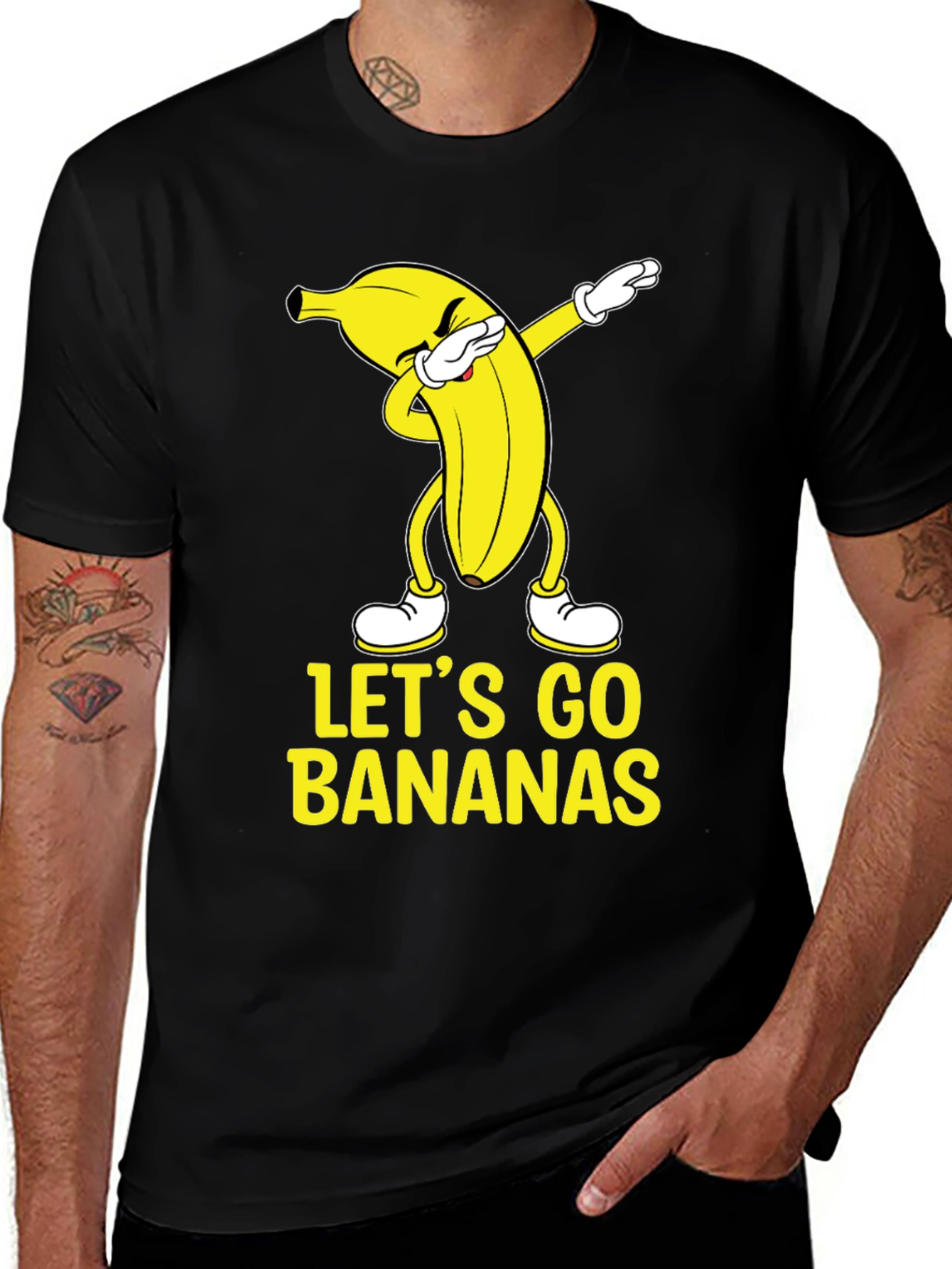 Variant 3 of Let's Go Bananas Graphic T-Shirt
