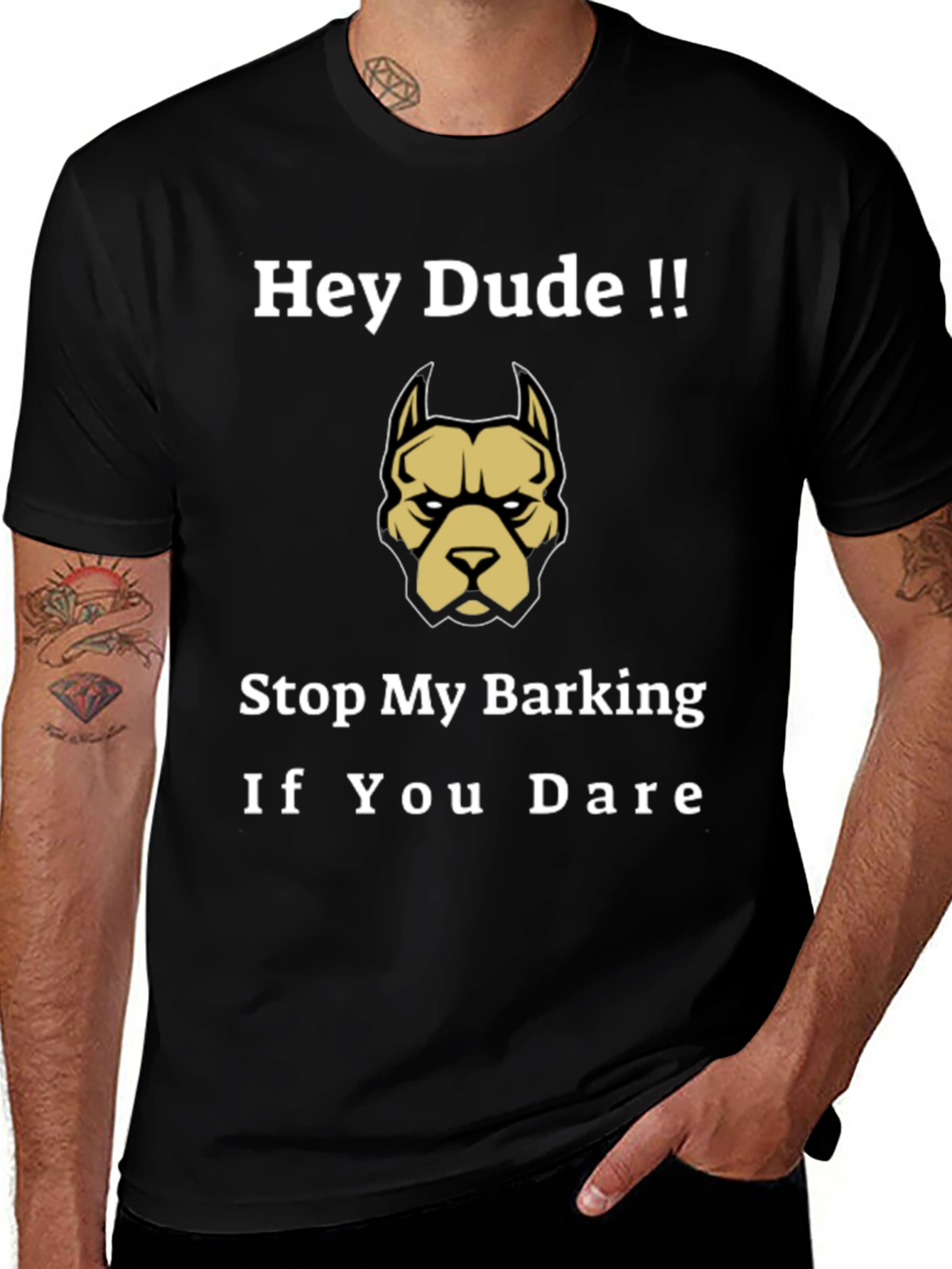 Variant 5 of Hey Dude Dog T-Shirt