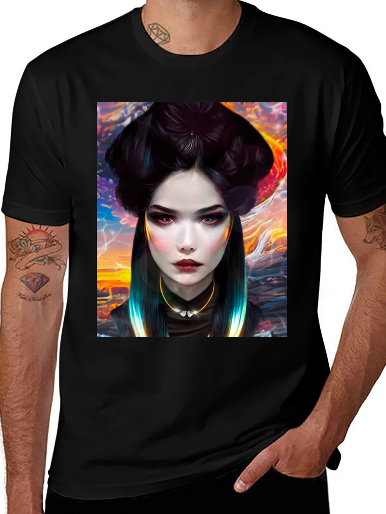 Variant 24 of Geisha Art T-Shirt