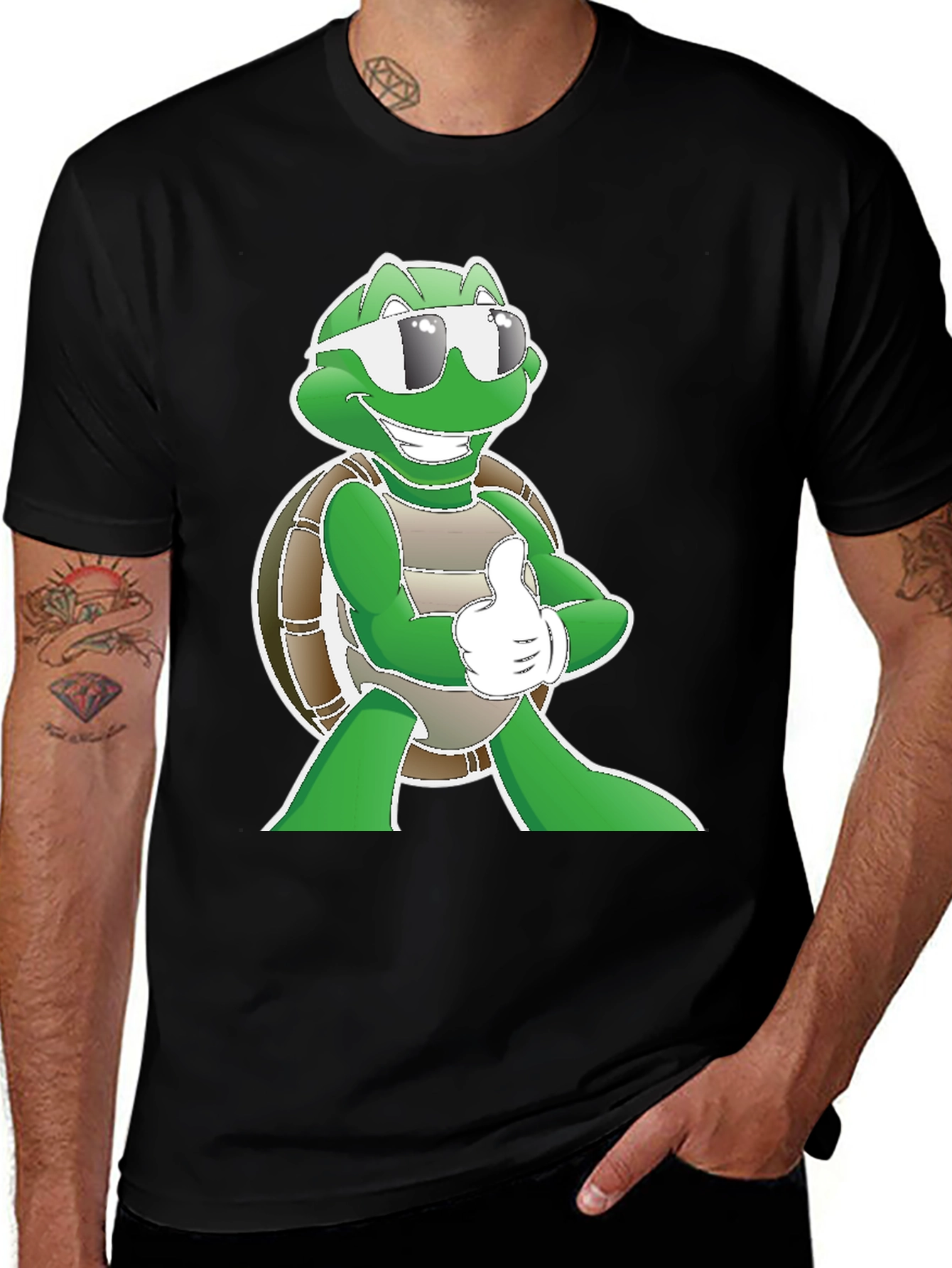 Variant 12 of Cool Turtle Graphic T-Shirt