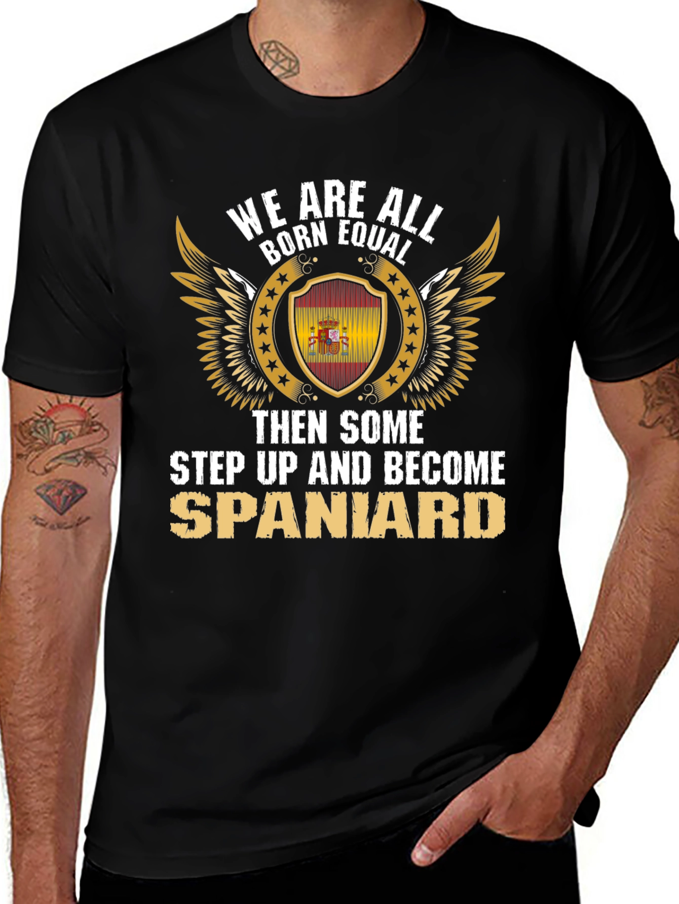 Born Equal Spaniard T-Shirt