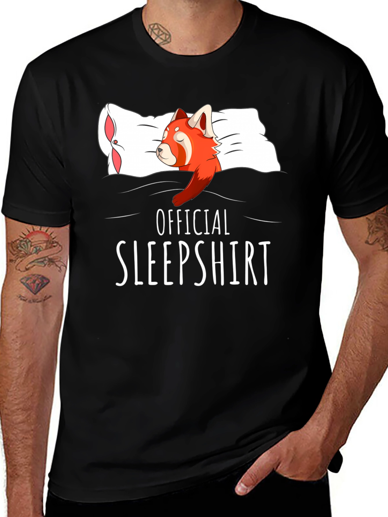 Variant 14 of Official Sleepshirt Red Panda T-Shirt