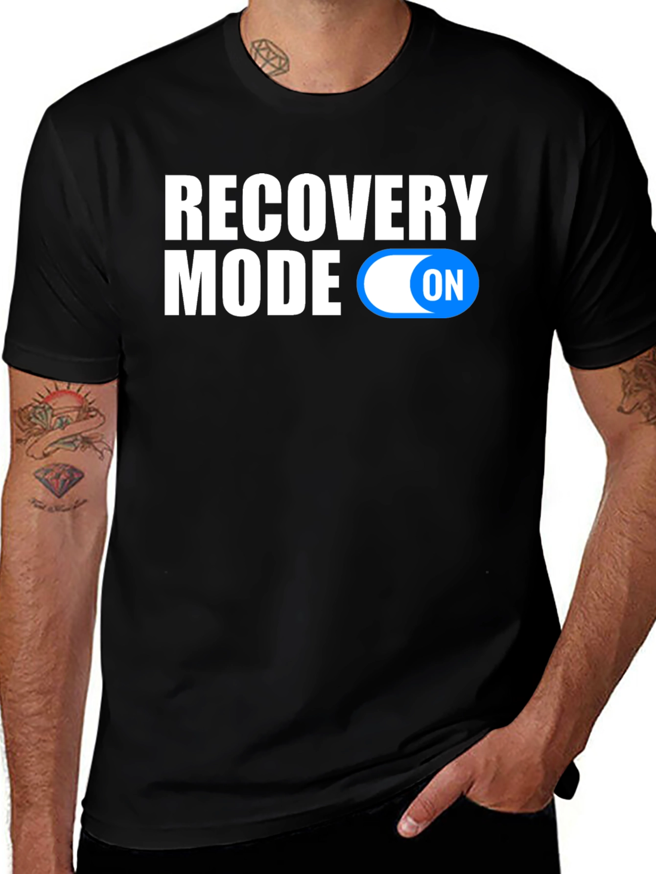 Variant 18 of Recovery Mode On T-Shirt - Funny Graphic Tee