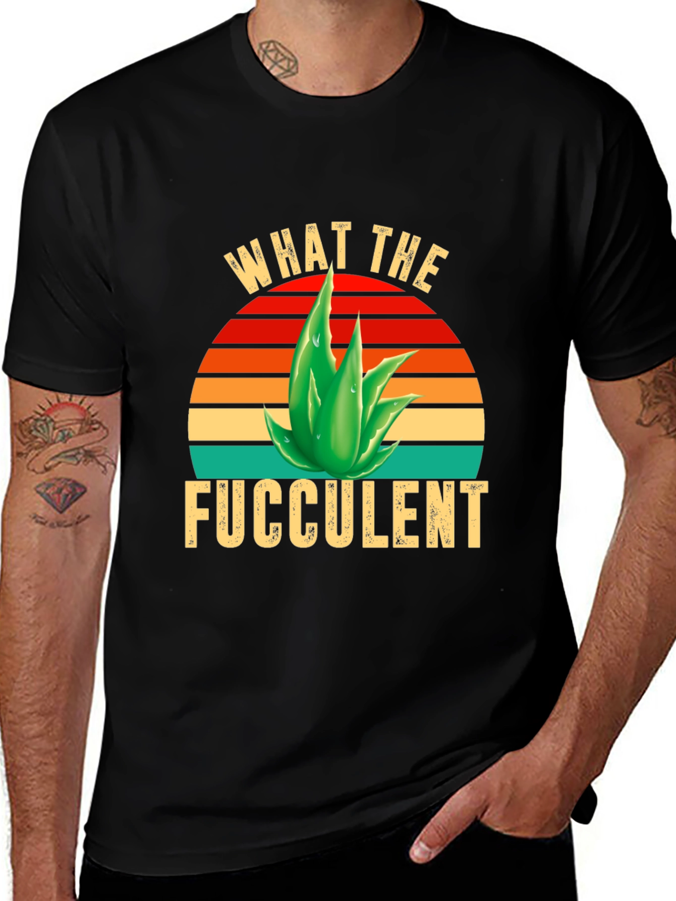 Variant 2 of What the Fucculent T-Shirt