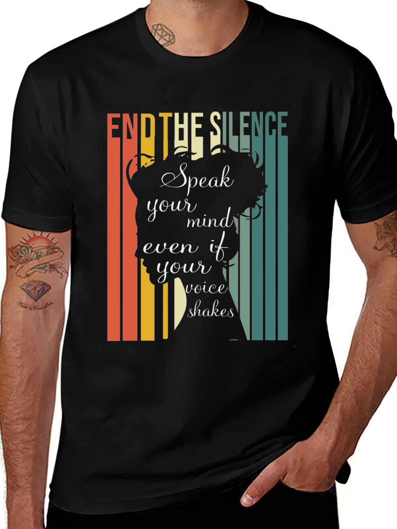 End the Silence Tee - Speak Your Mind