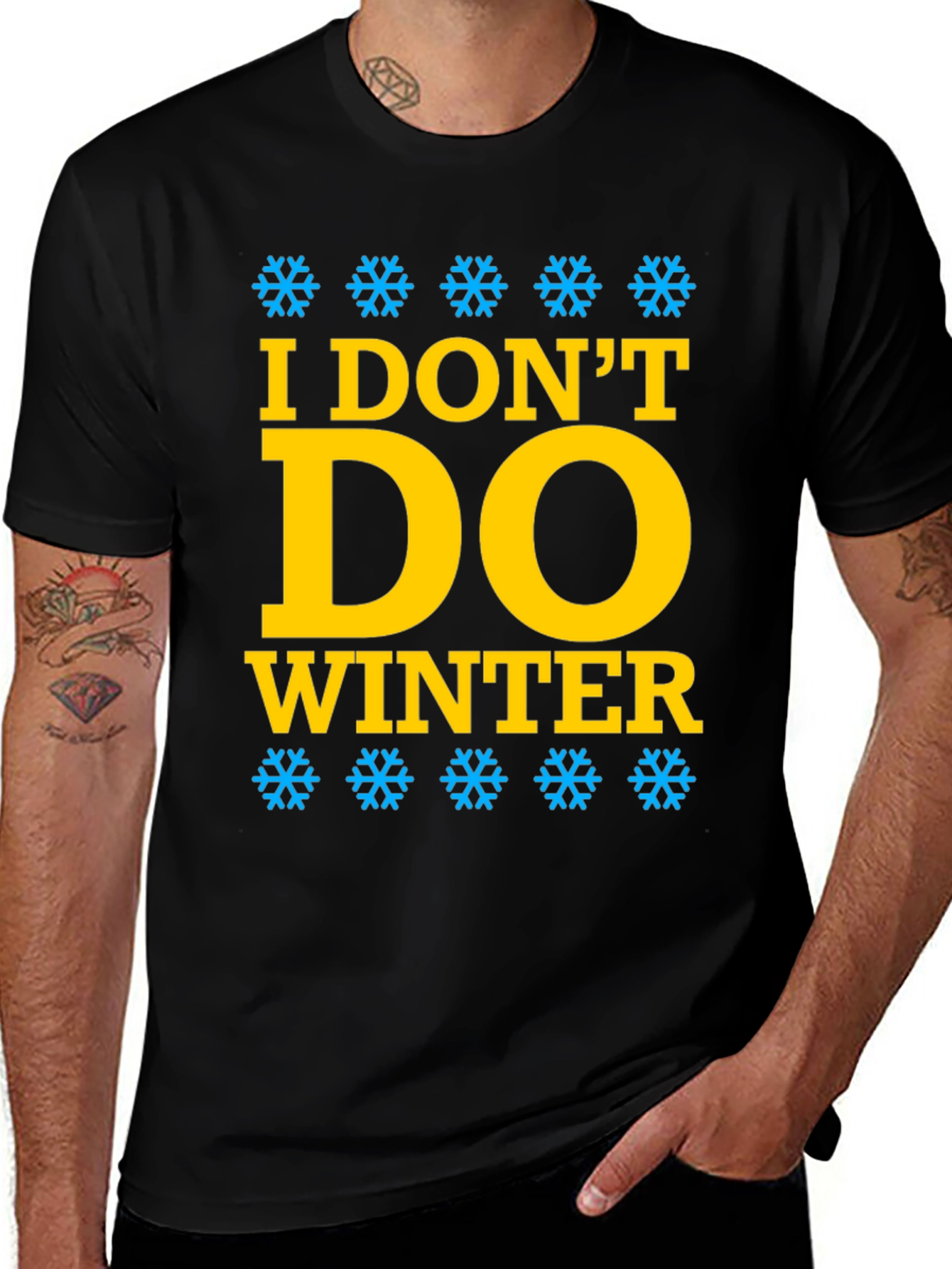 Variant 4 of I Don't Do Winter Graphic Tee