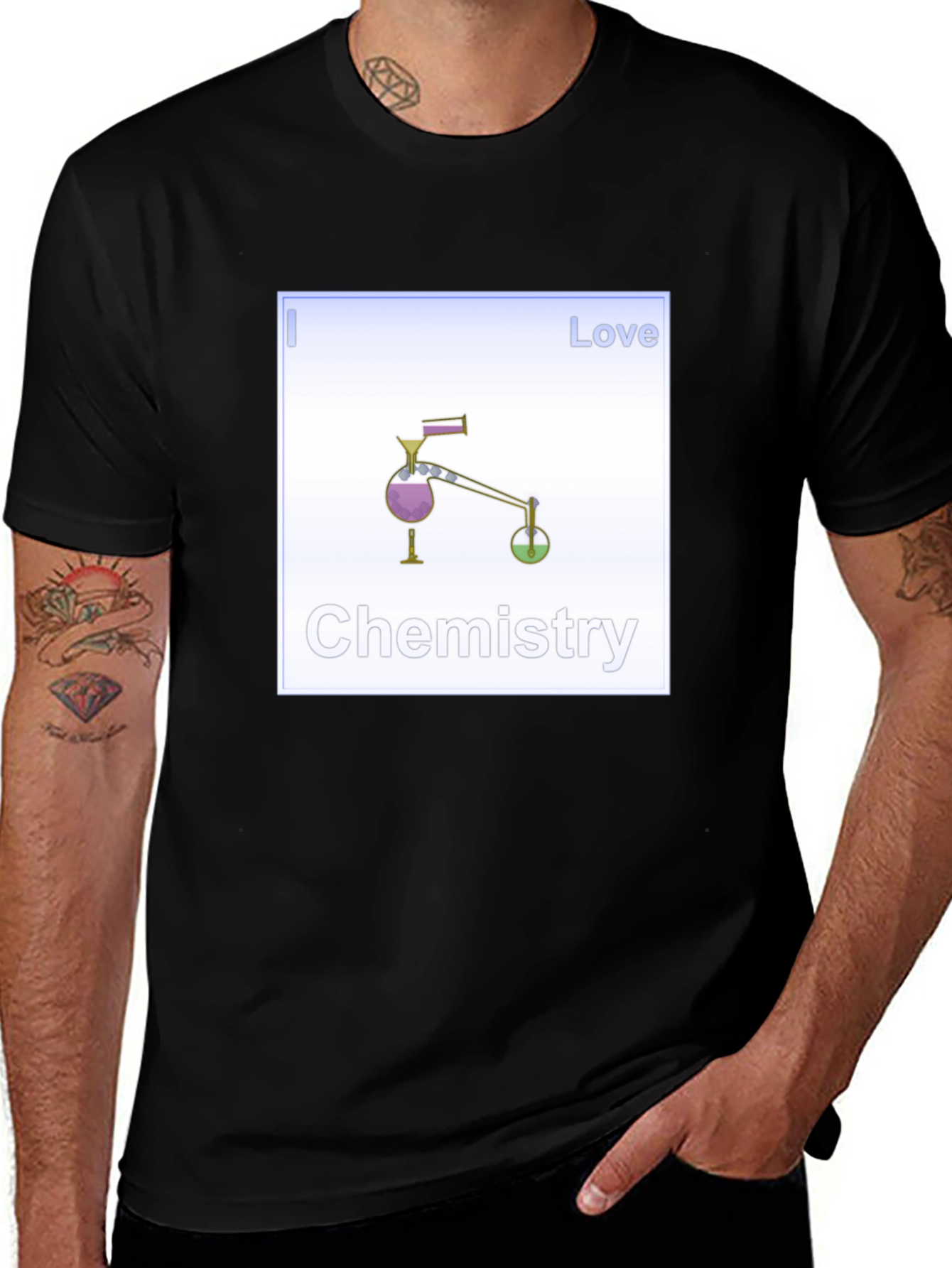 Variant 14 of Love Chemistry Black T-Shirt