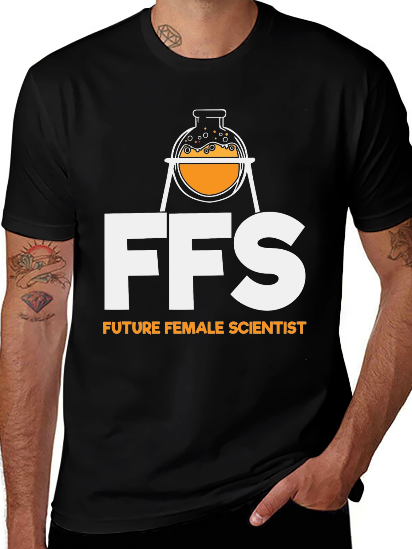 FFS Future Female Scientist Graphic Tee