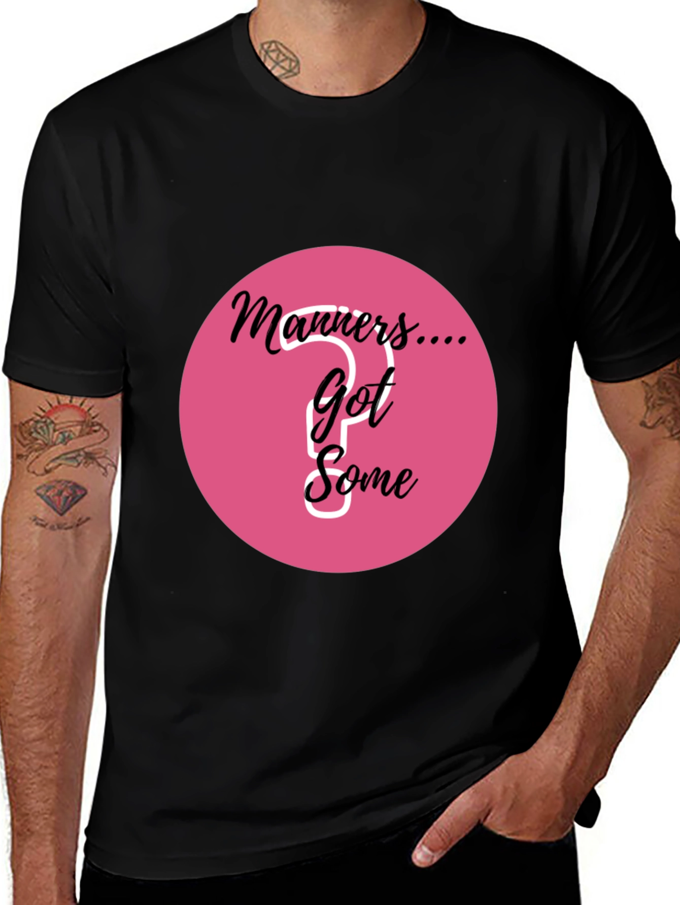 Variant 30 of Manners... Got Some? Graphic T-Shirt