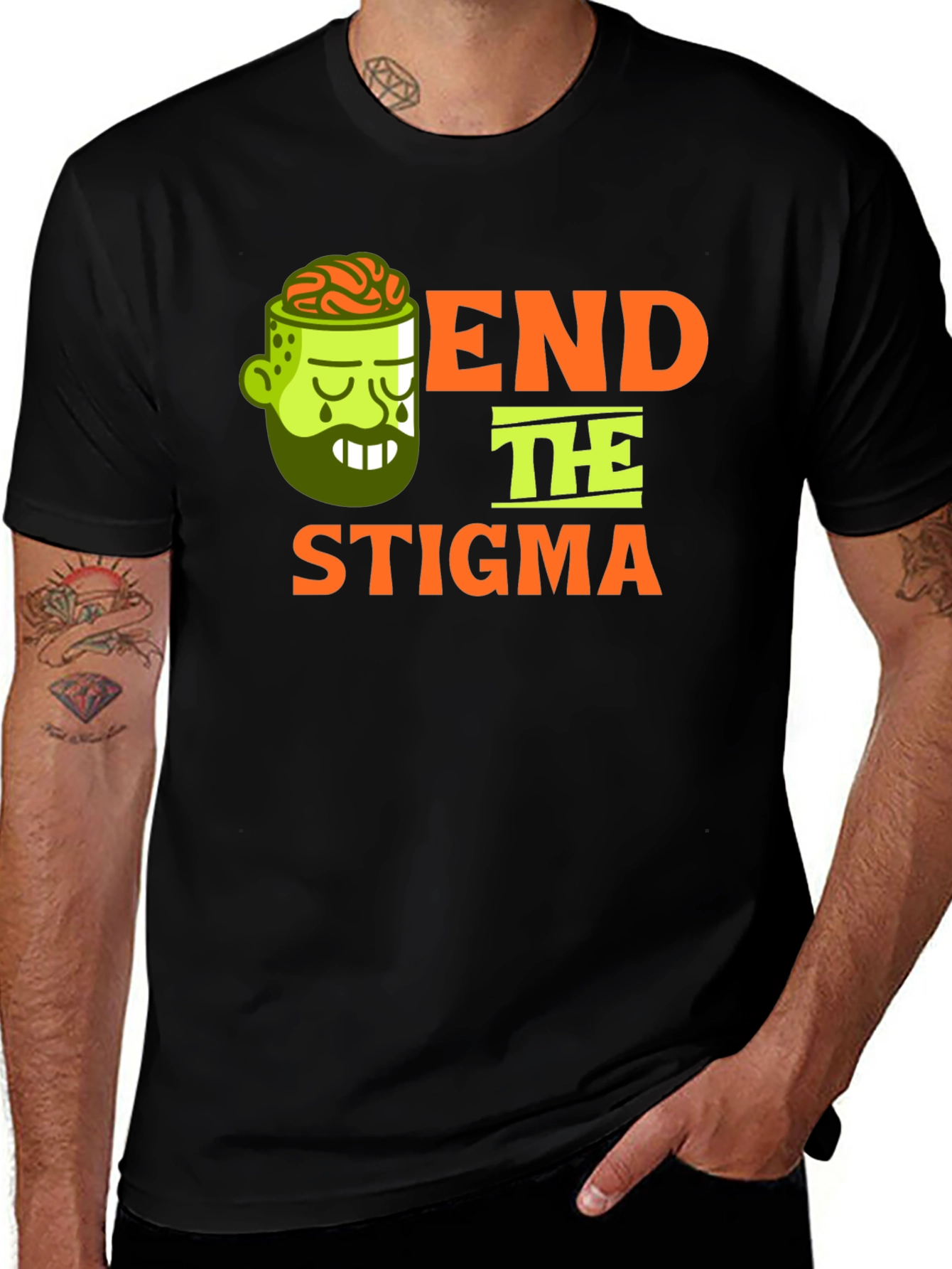 End The Stigma Graphic T-Shirt