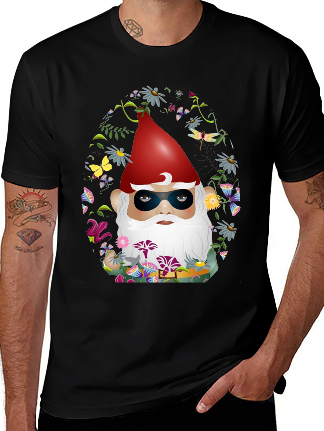 Variant 10 of Mystery Gnome Graphic Tee