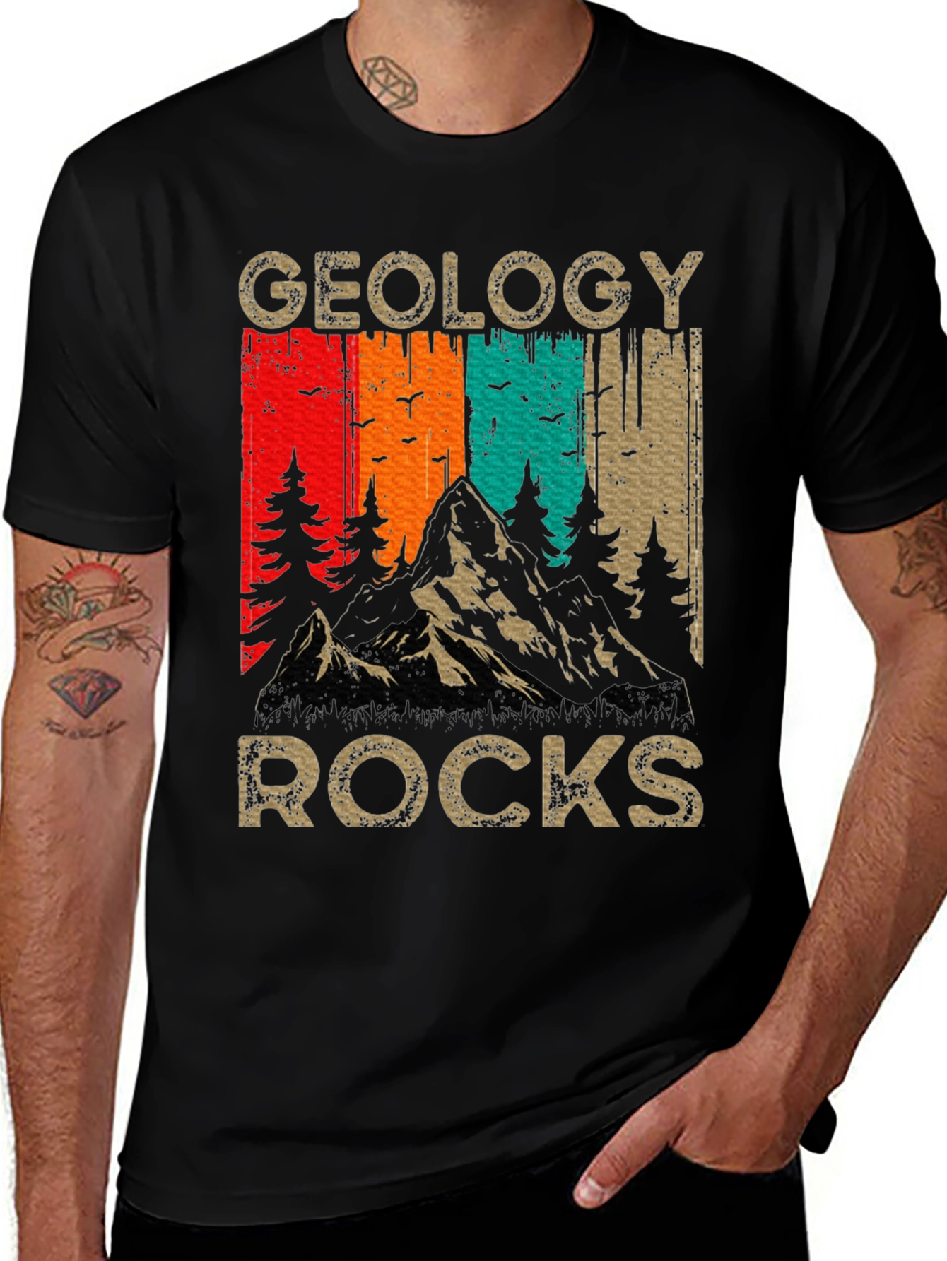 Geology Rocks Graphic Tee - Nature Lover