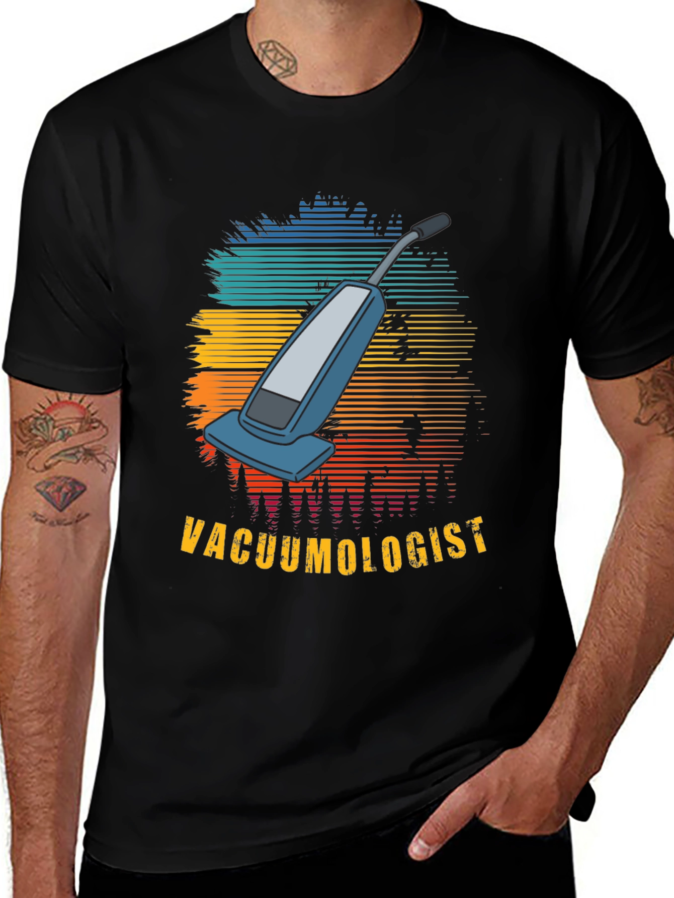 Vacuumologist T-Shirt - Novelty Cleaner Tee