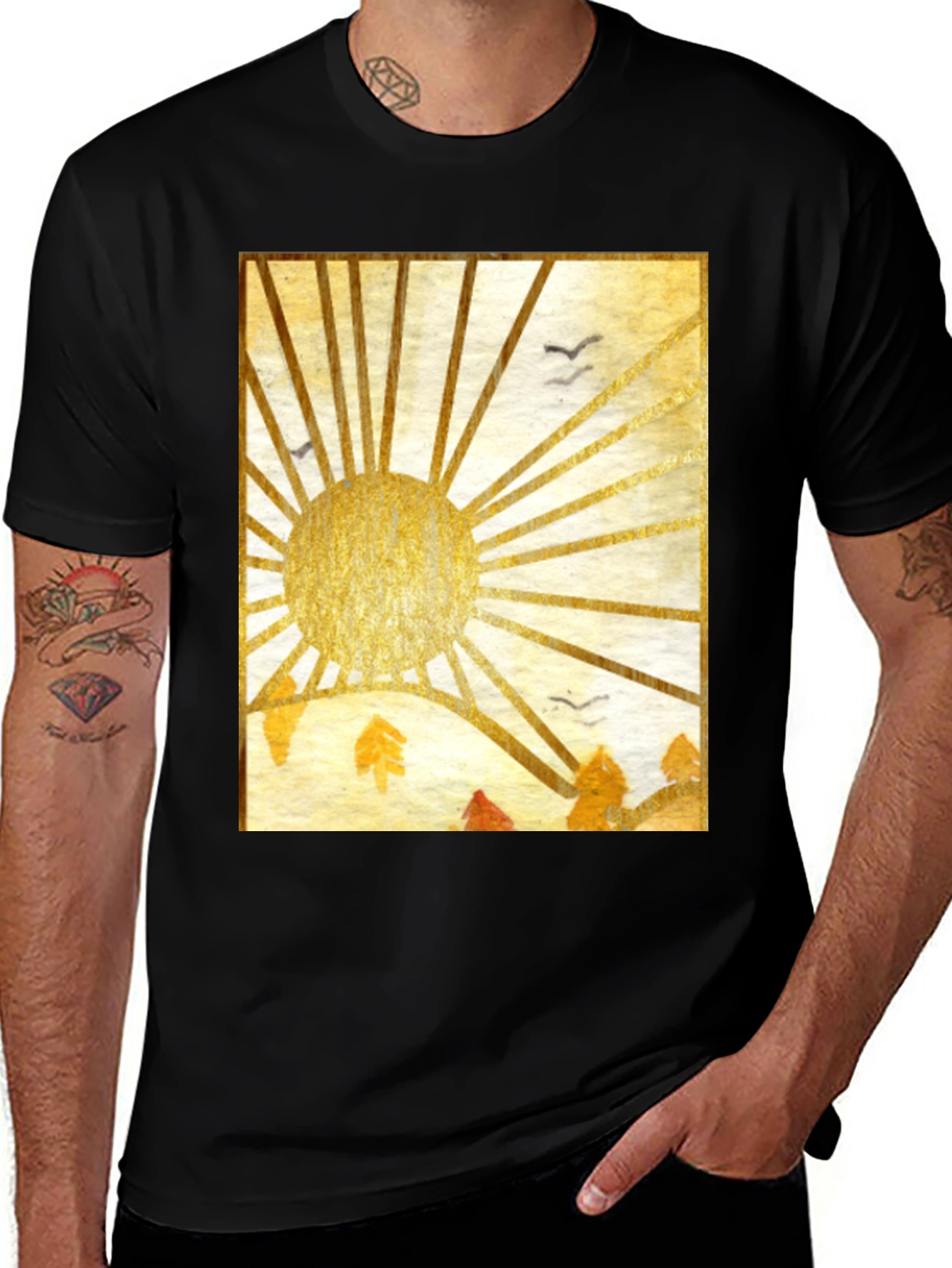 Variant 11 of Sunrise Graphic Tee