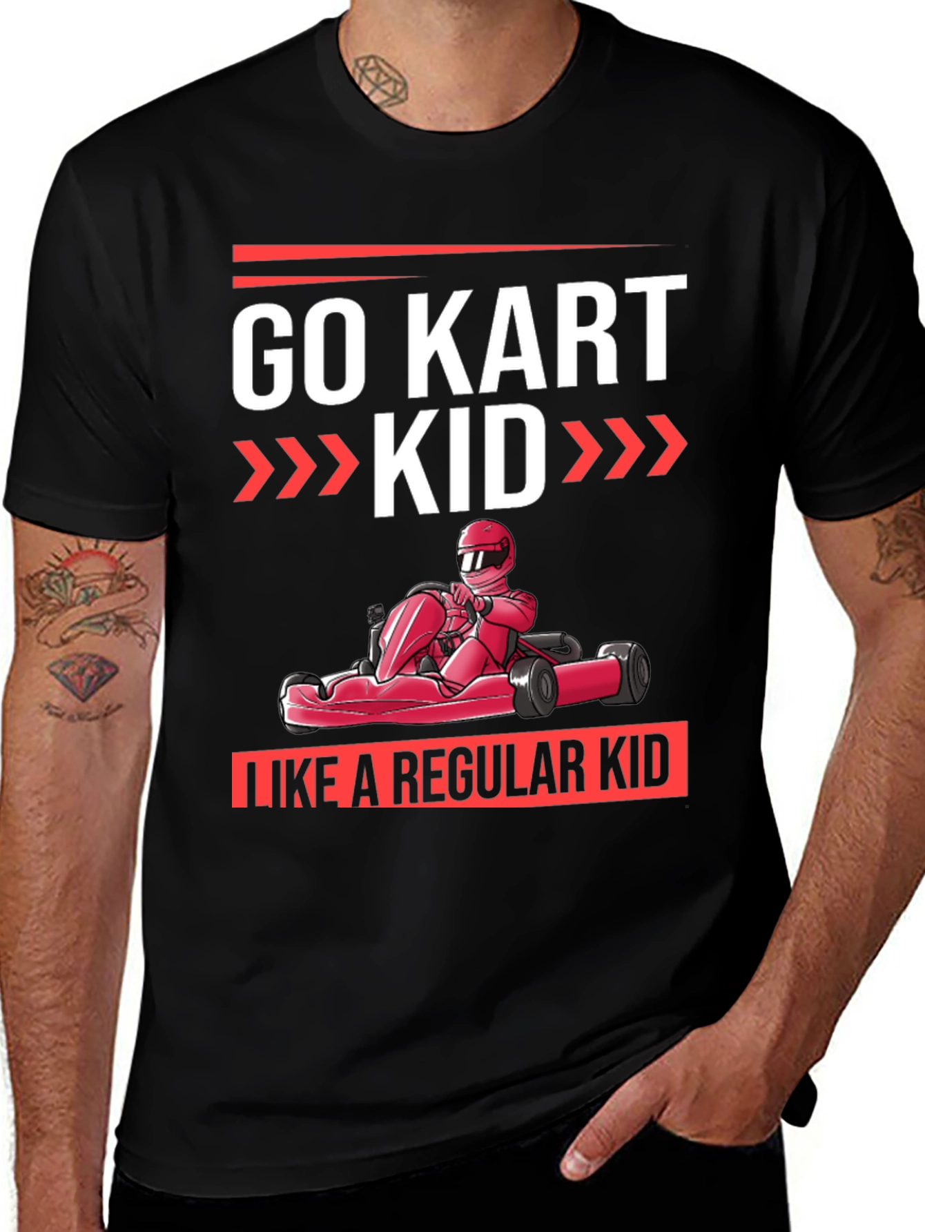 Variant 17 of Go Kart Kid T-Shirt - Racing Fan Apparel