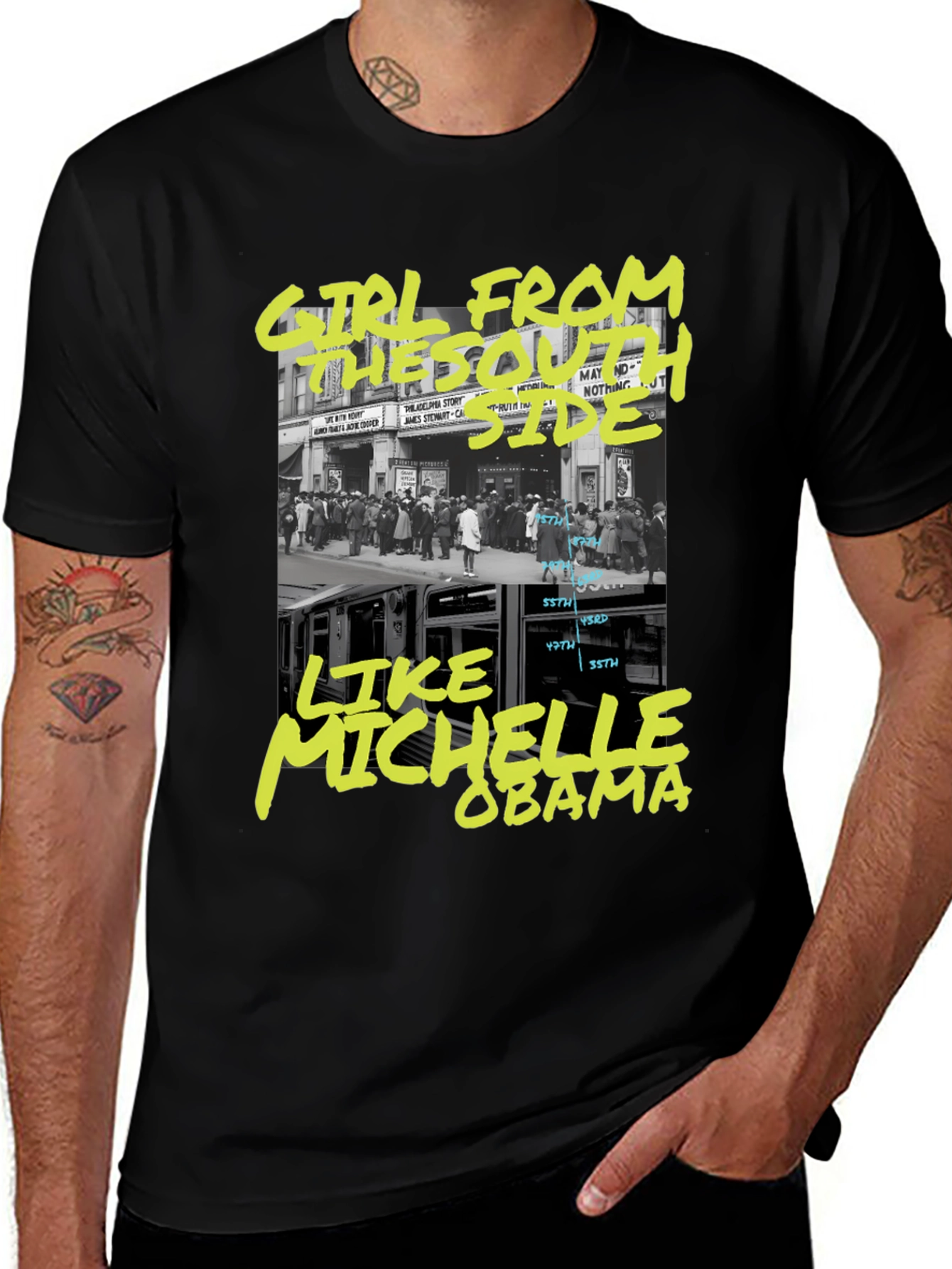 Girl From South Side Like Michelle Obama T-Shirt