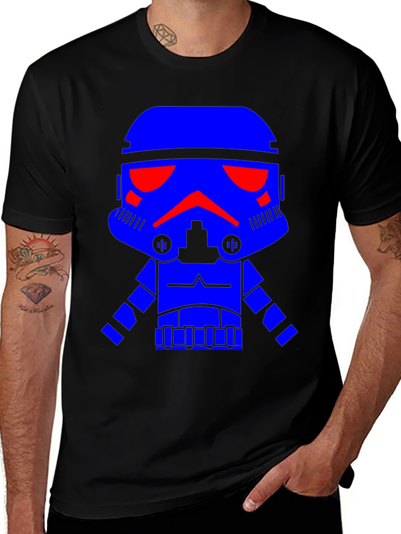 Stormtrooper Graphic Tee - Sci-Fi Fan Apparel