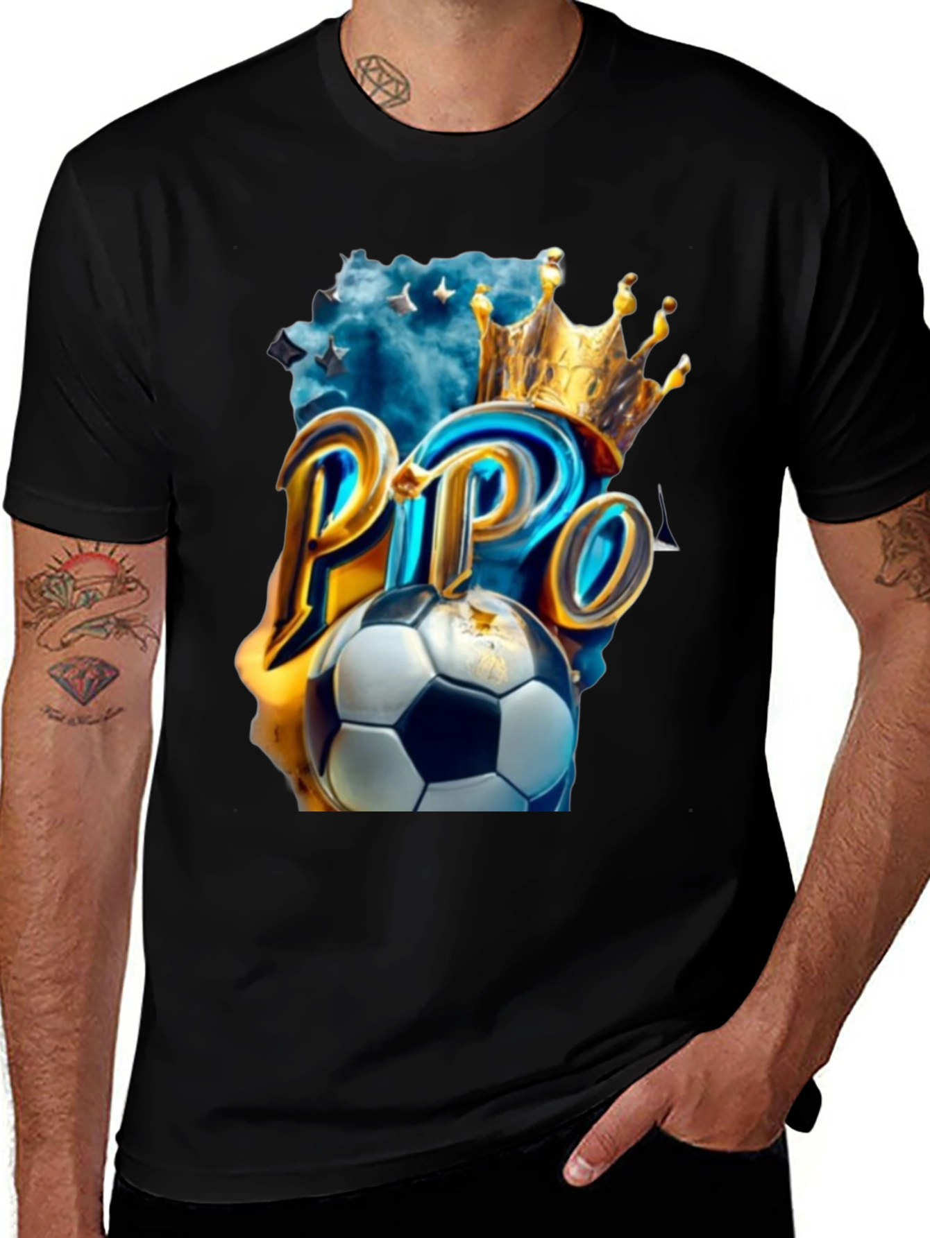 Variant 24 of Pippo Soccer Crown T-Shirt