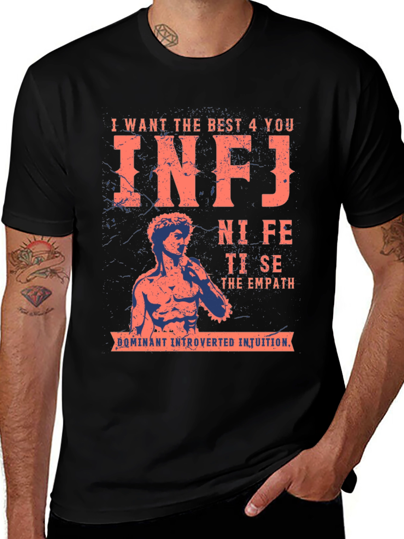 INFJ Personality T-Shirt - Empath Design