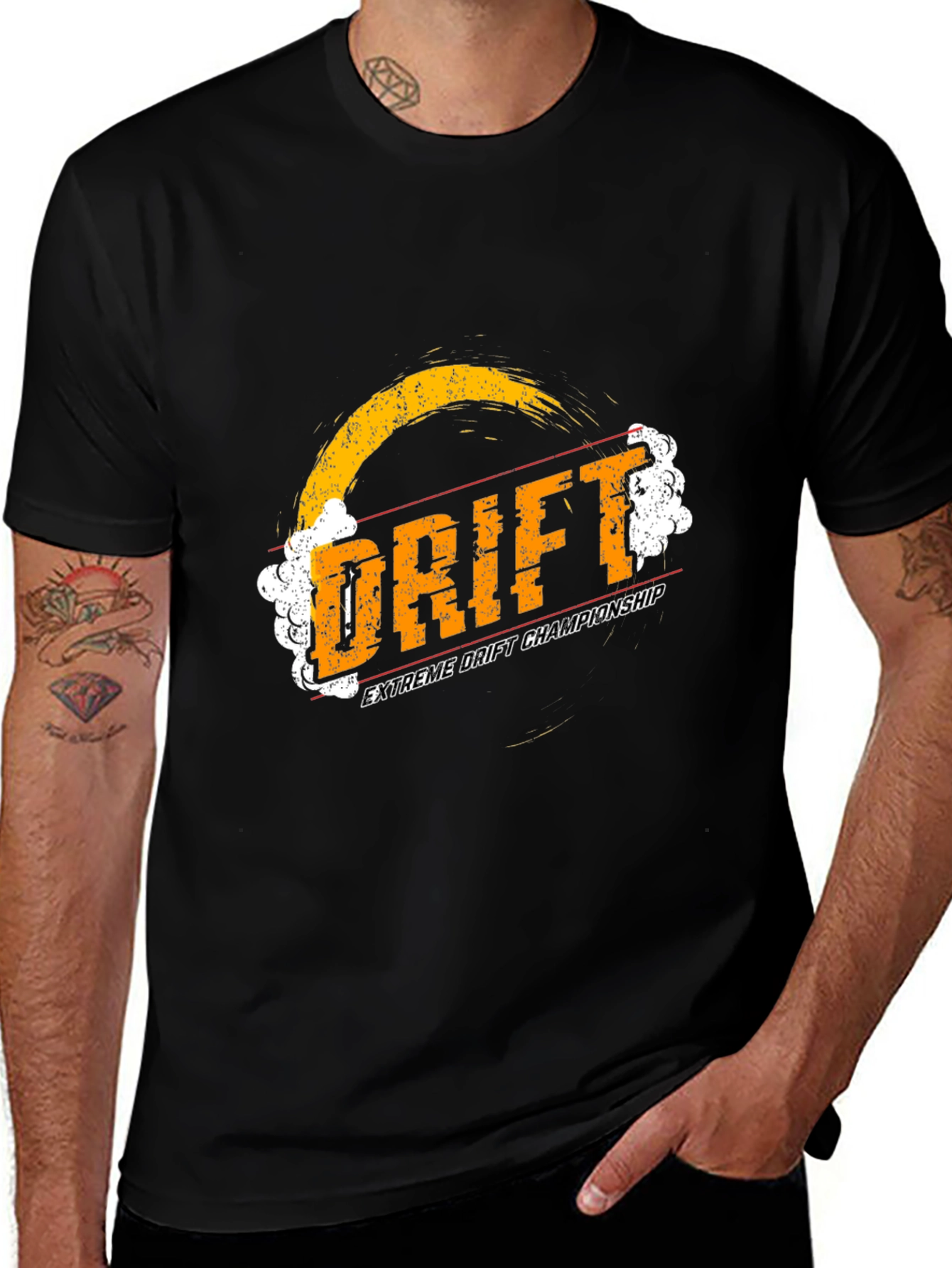 Variant 14 of Drift Extreme Championship Black T-Shirt