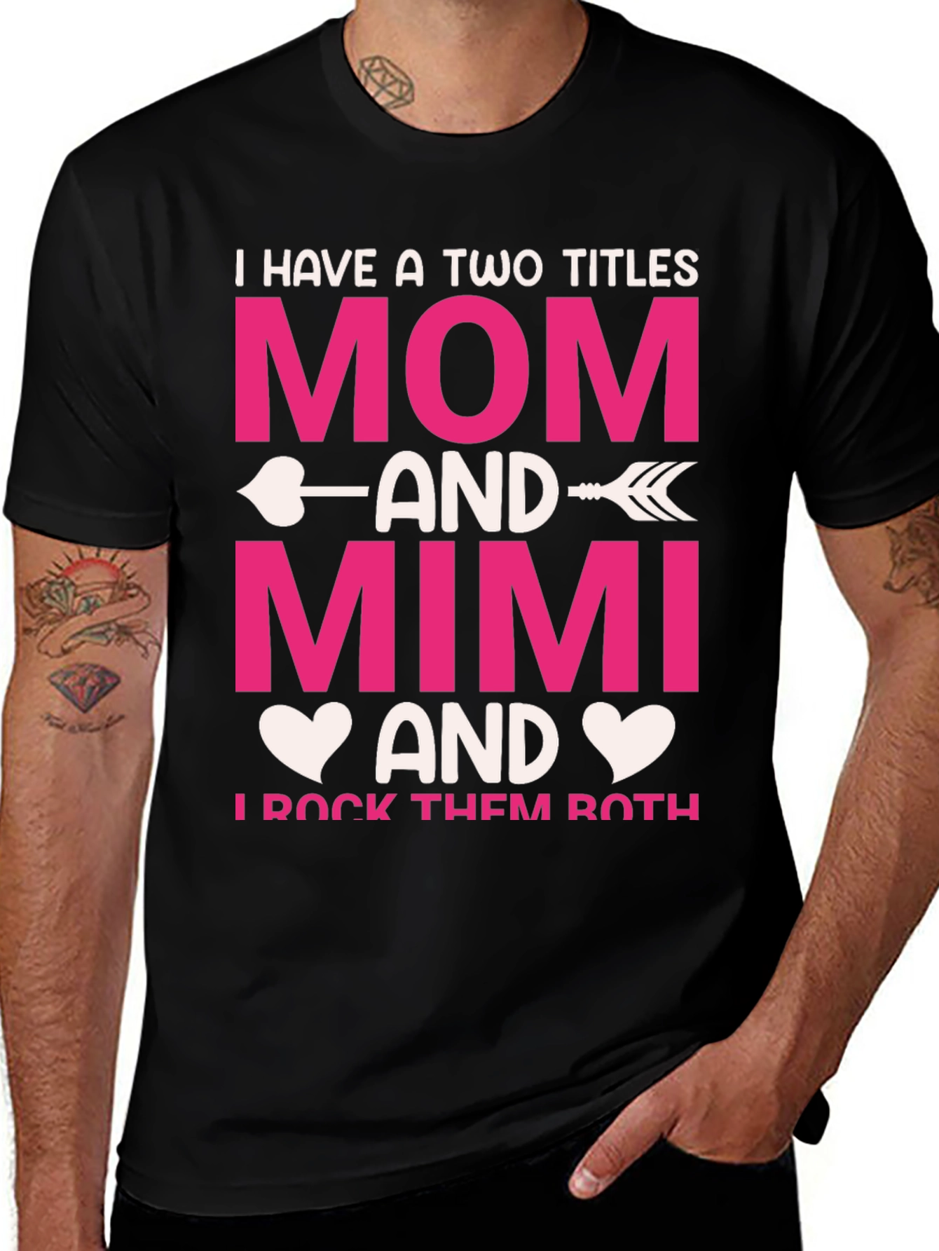 Variant 22 of Mom & Mimi T-Shirt - Two Titles One Rocking Tee