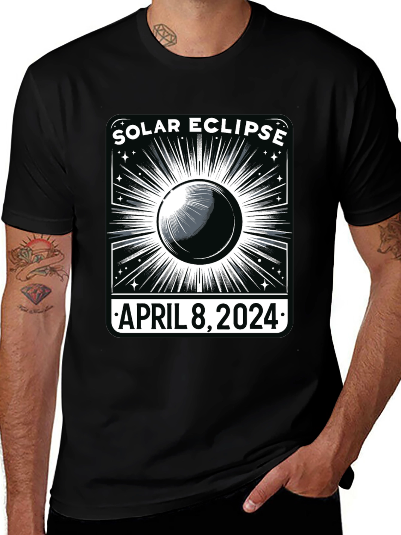 Variant 10 of Solar Eclipse April 8, 2024 T-Shirt