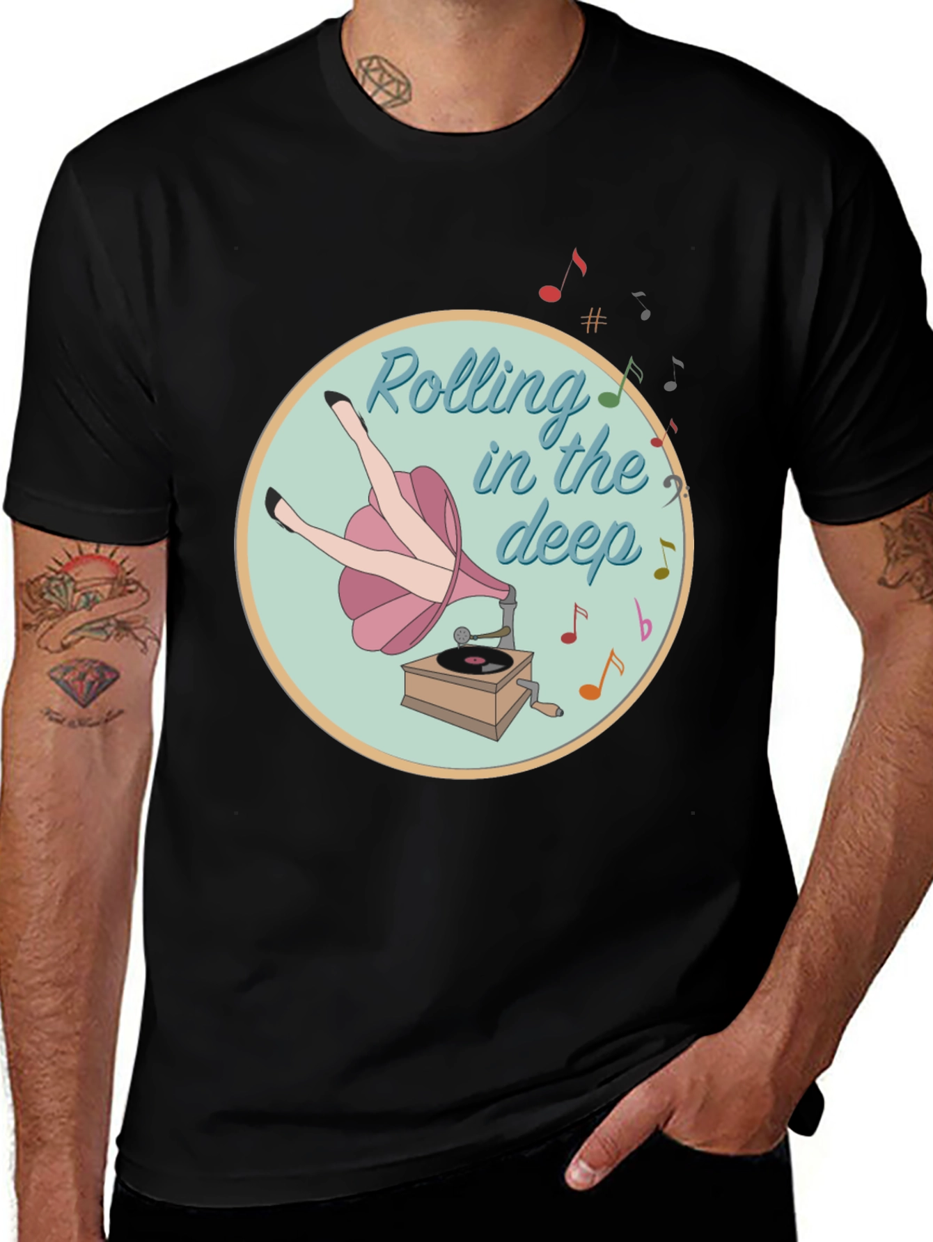 Variant 13 of Rolling in the Deep T-Shirt